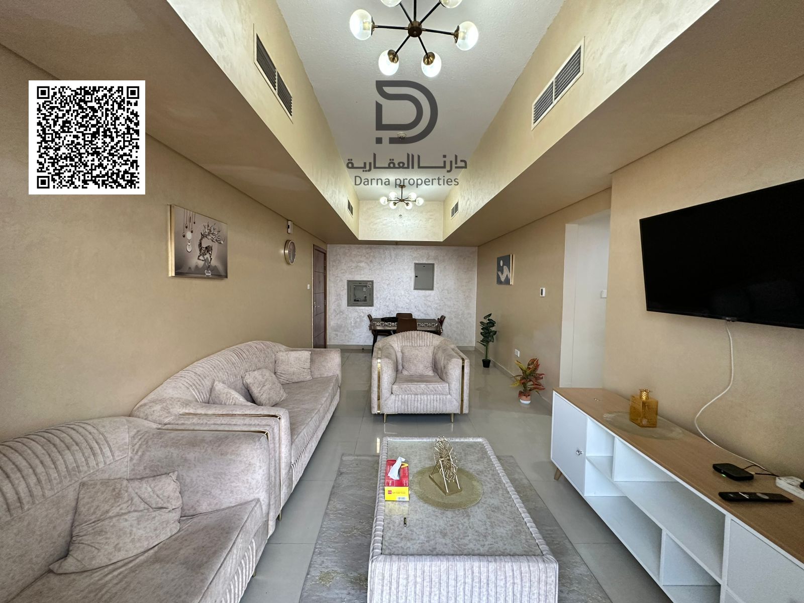 Room and living room / Free parking / Good location / Furnished