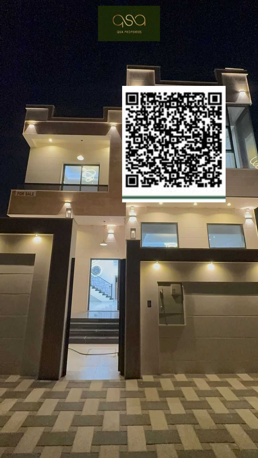 FIVE MASTER BEDROOM VILLA IS AVAILABLE FOR SALE IN AL HELIO 2 , AJMAN!
