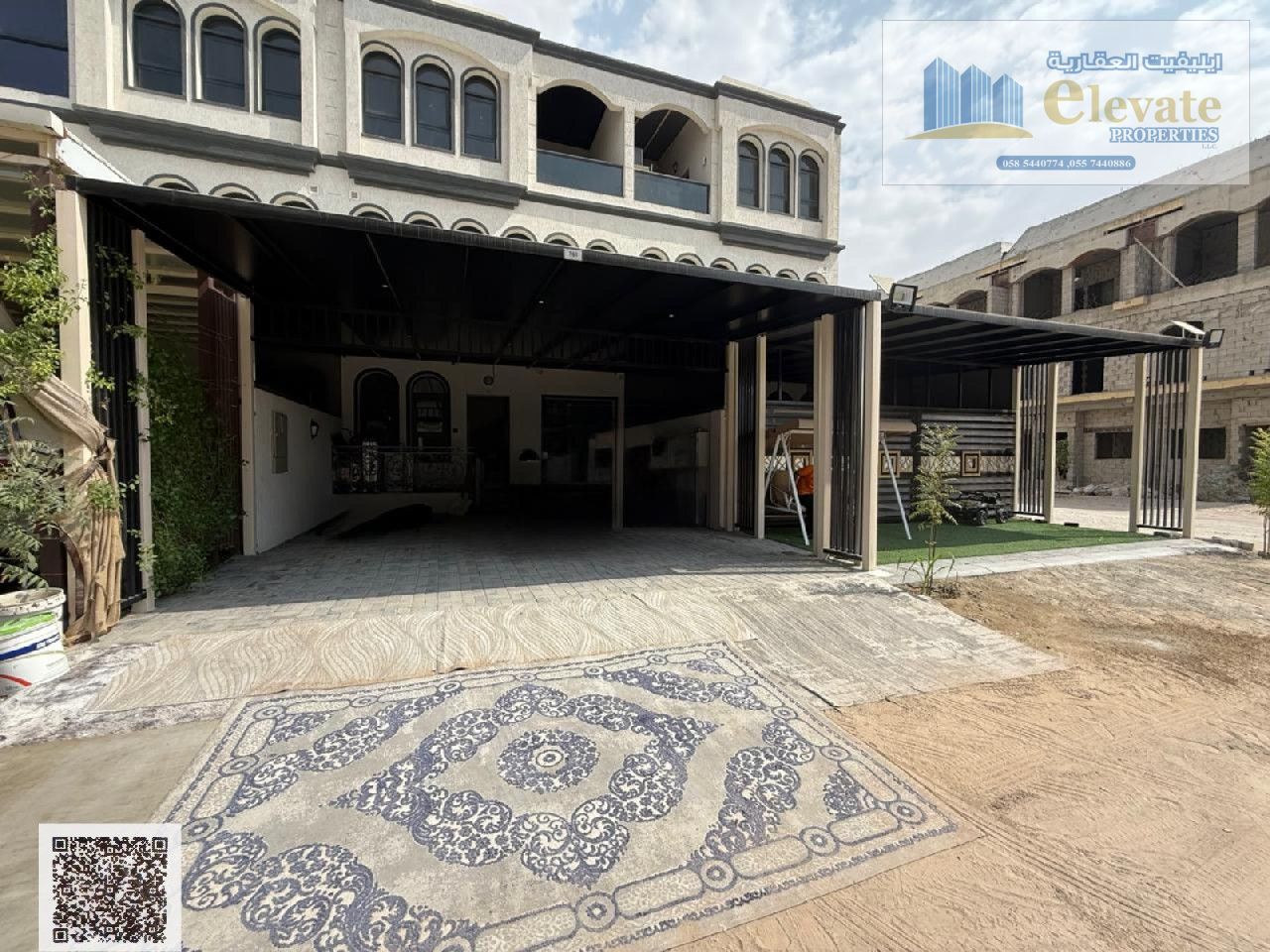 Beautiful Fully Furnished Townhouse Villa for Rent- AED 75,000