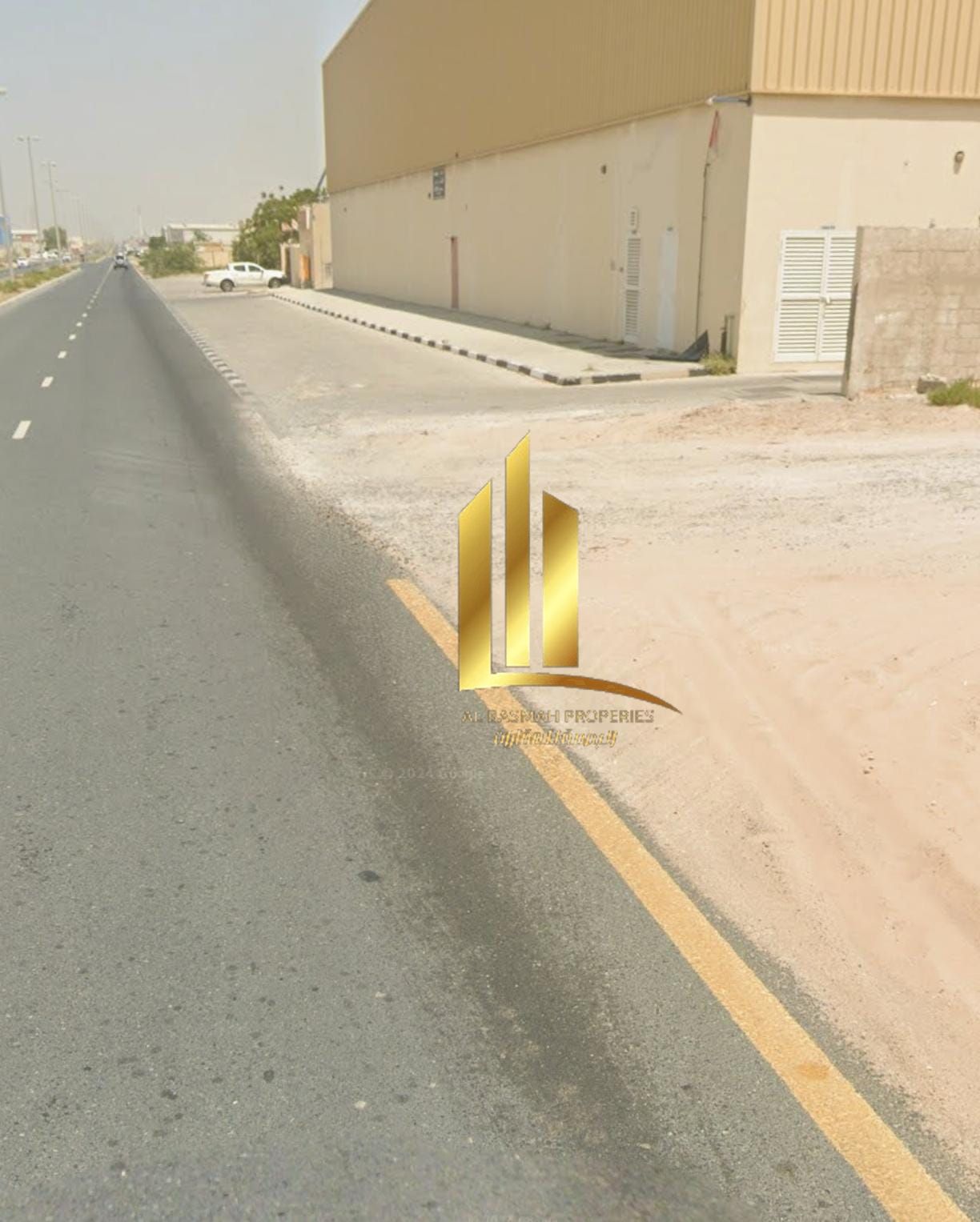 Two adjacent plots of land for sale in Emirates Industrial City - Block 4, Sharjah