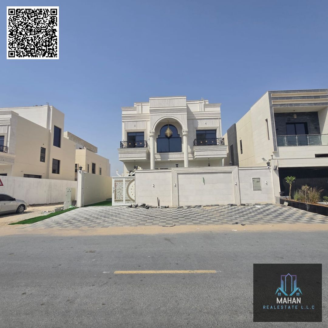 Spacious 6 Bedroom Villa with Majlis & Roof – Al Zahya, Ajman