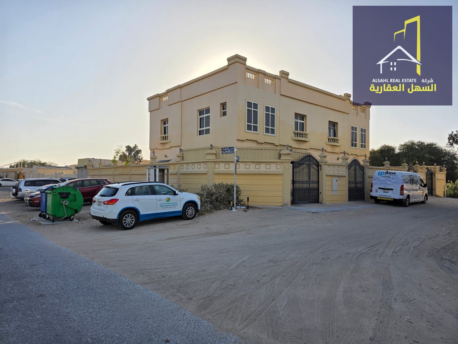 Two two-story villas for sale in Sharjah / Al Ghafia (single ownership)