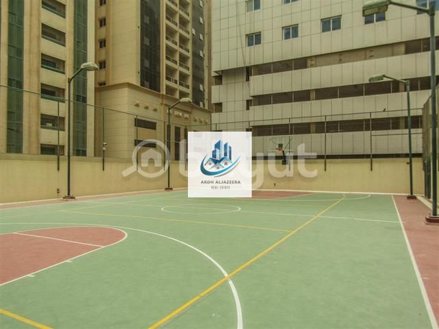 Five Star Health Club & Chiller Free Building 2BHK In 58K With Balcony & Wardrobes Opp Sahara Center Al Nahda Sharjah Call Umair
