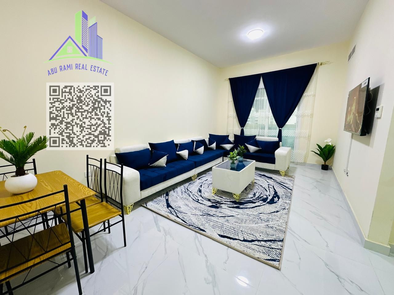 2BHK - monthly rent - all inclusive - furnished - clean furniture