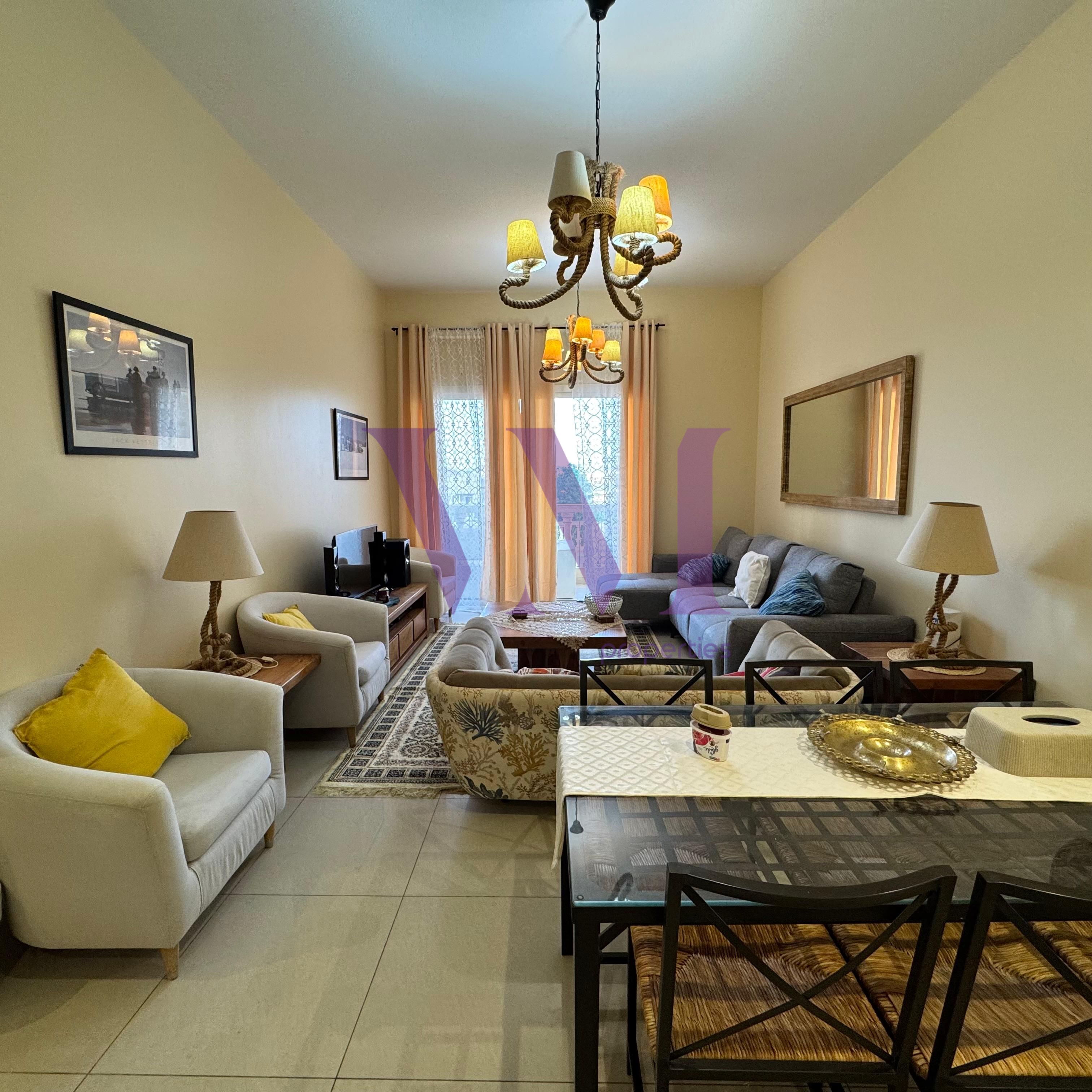 2BR | Fully Furnished | Lagoon view