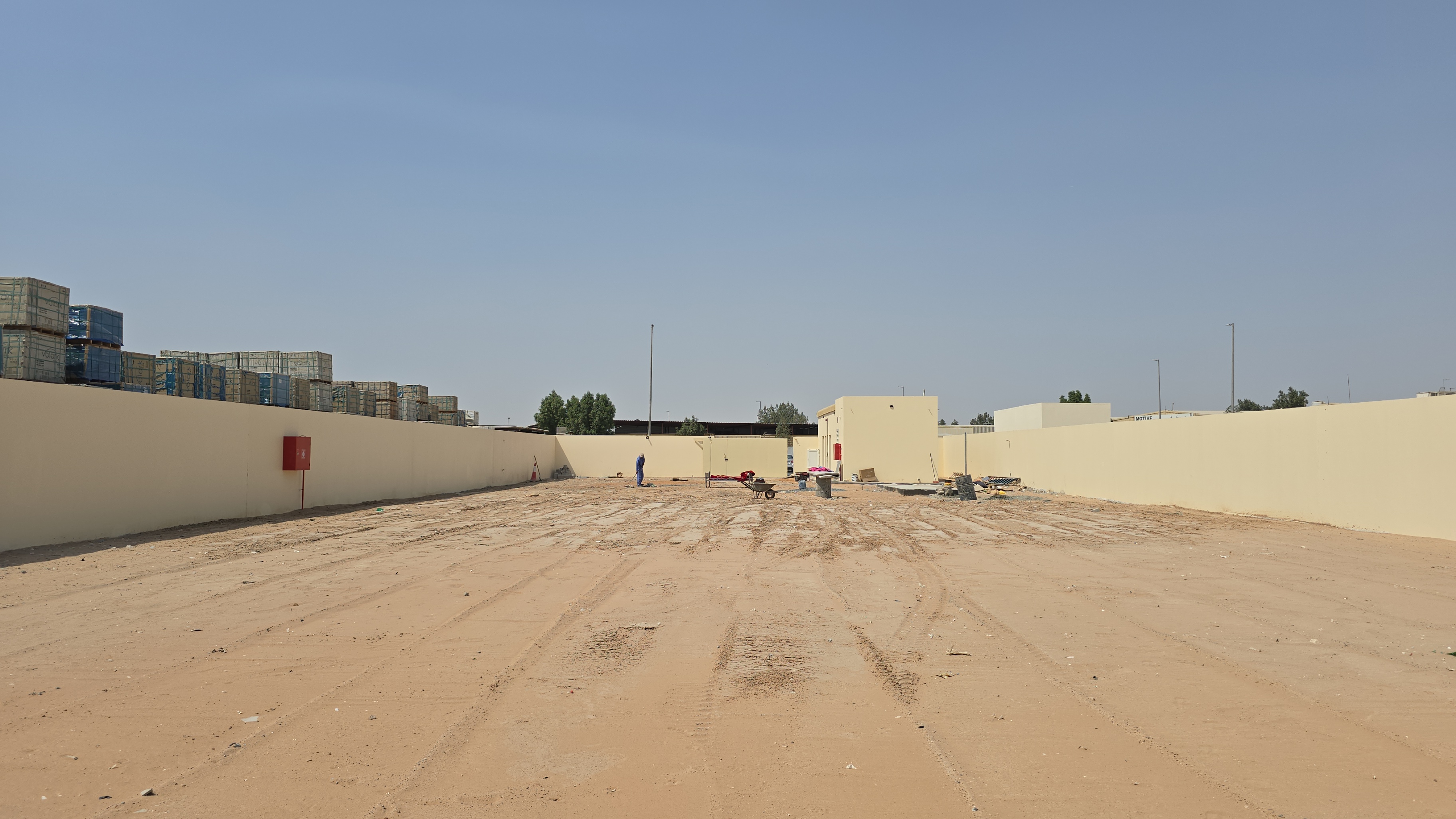 20000 Sqft Open Land 3 Phase Power( 30 Kw) Office Boundary wall in Al Sajaa Industrial Area Sharjah