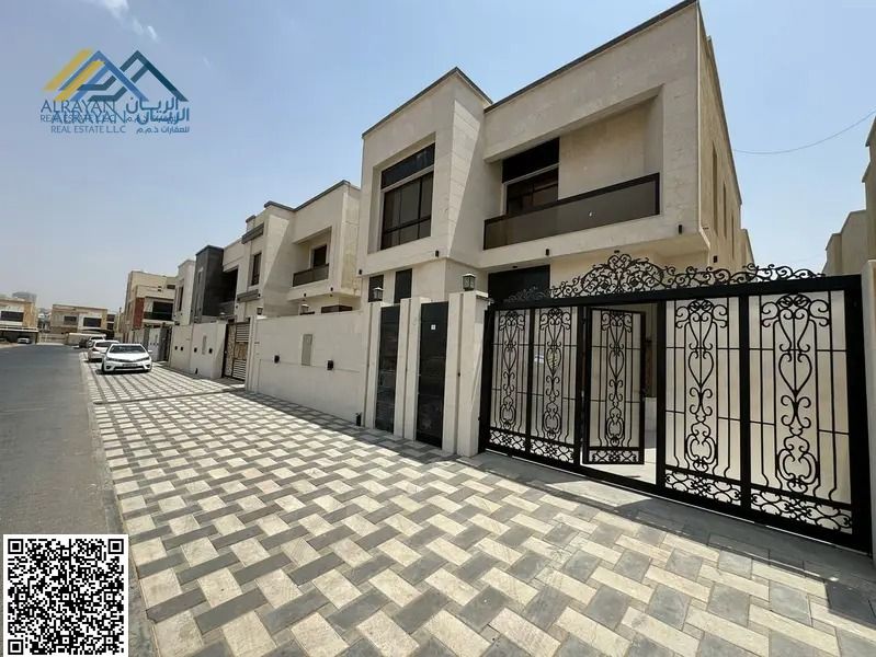 One of the most luxurious villas in Ajman, with a price including registration fees