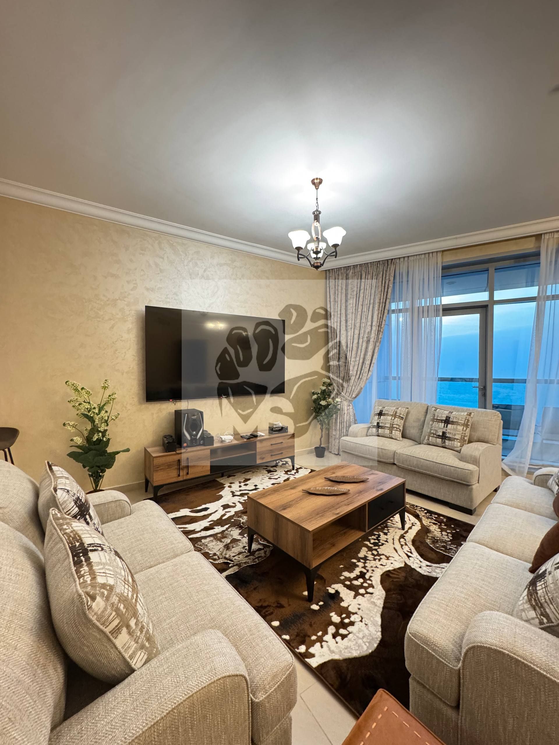 Luxury Furnished 2 Master Bedroom Apartment for Rent – Direct Sea View 700 PER DAY