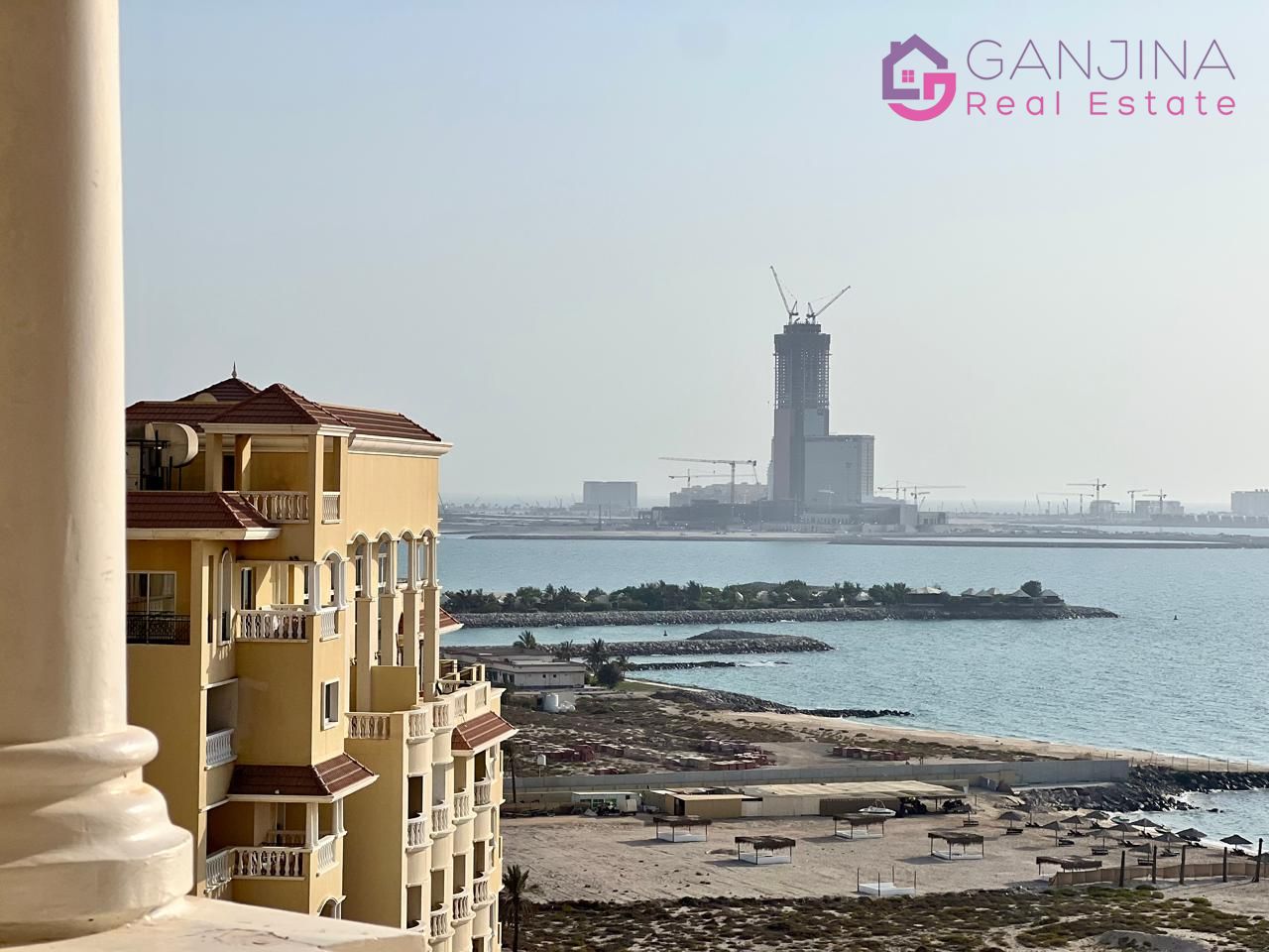 2BHK for sale in Al Hamra Village | Stunning sea & casino View