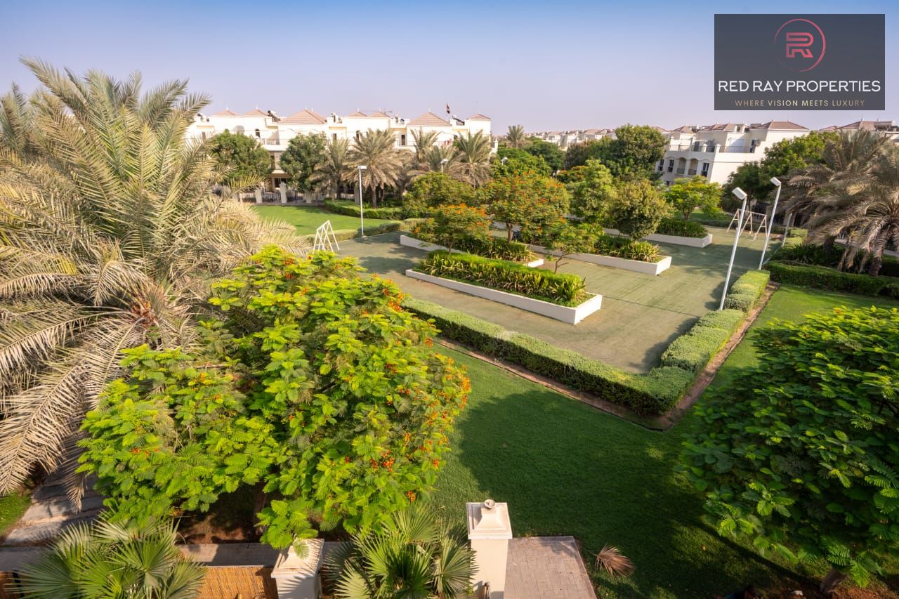 perfev 4bhk villa with pool for sale al hamra village