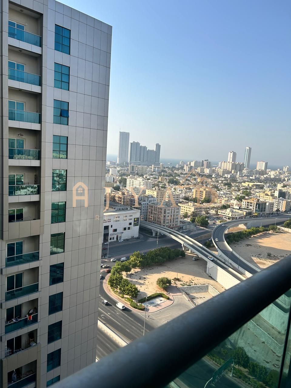 Two rooms and a living room in City Tower Towers with a view of the sea and Grand Mall