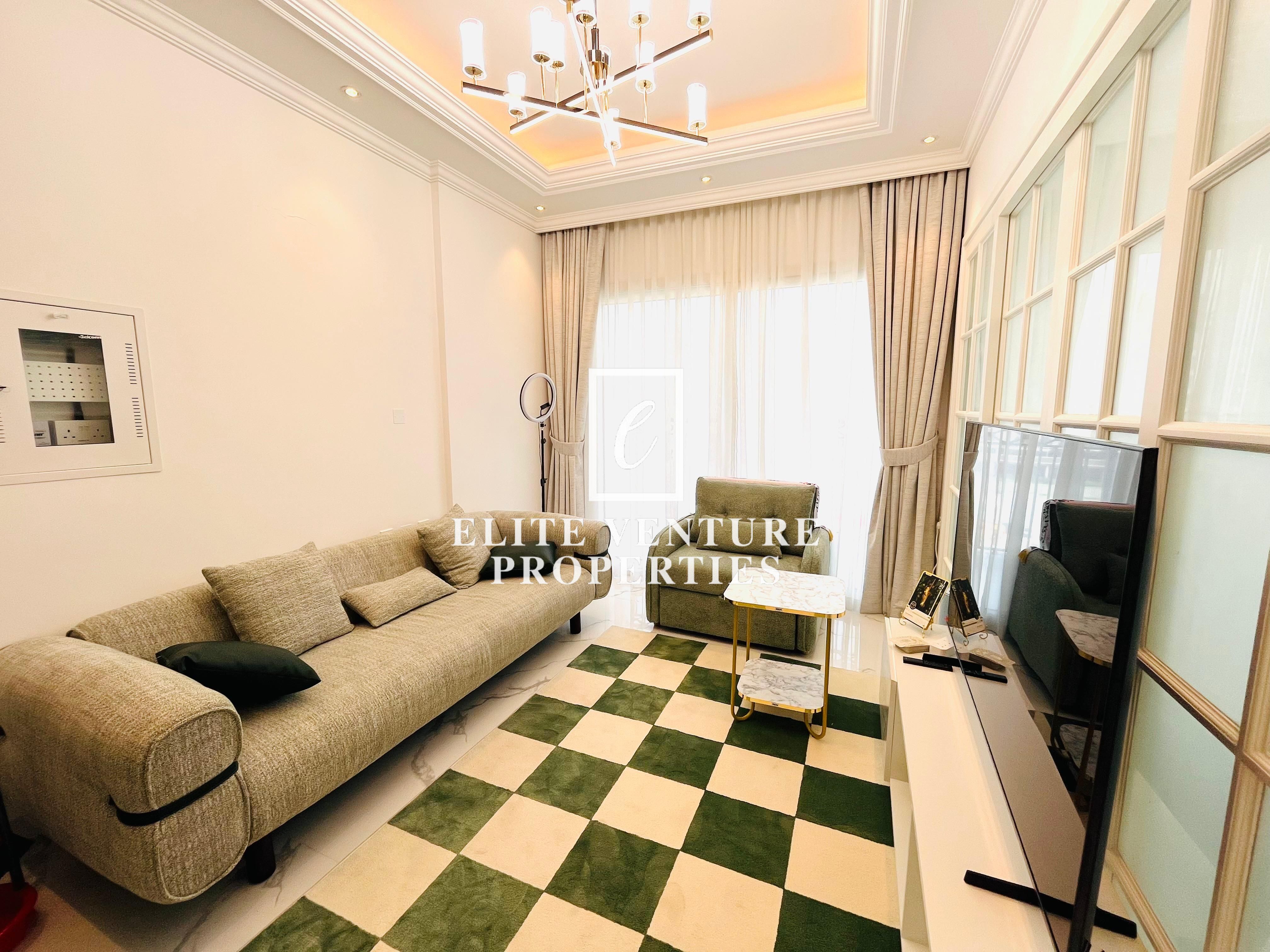 Elegant 1-Bedroom Apartment | Street View