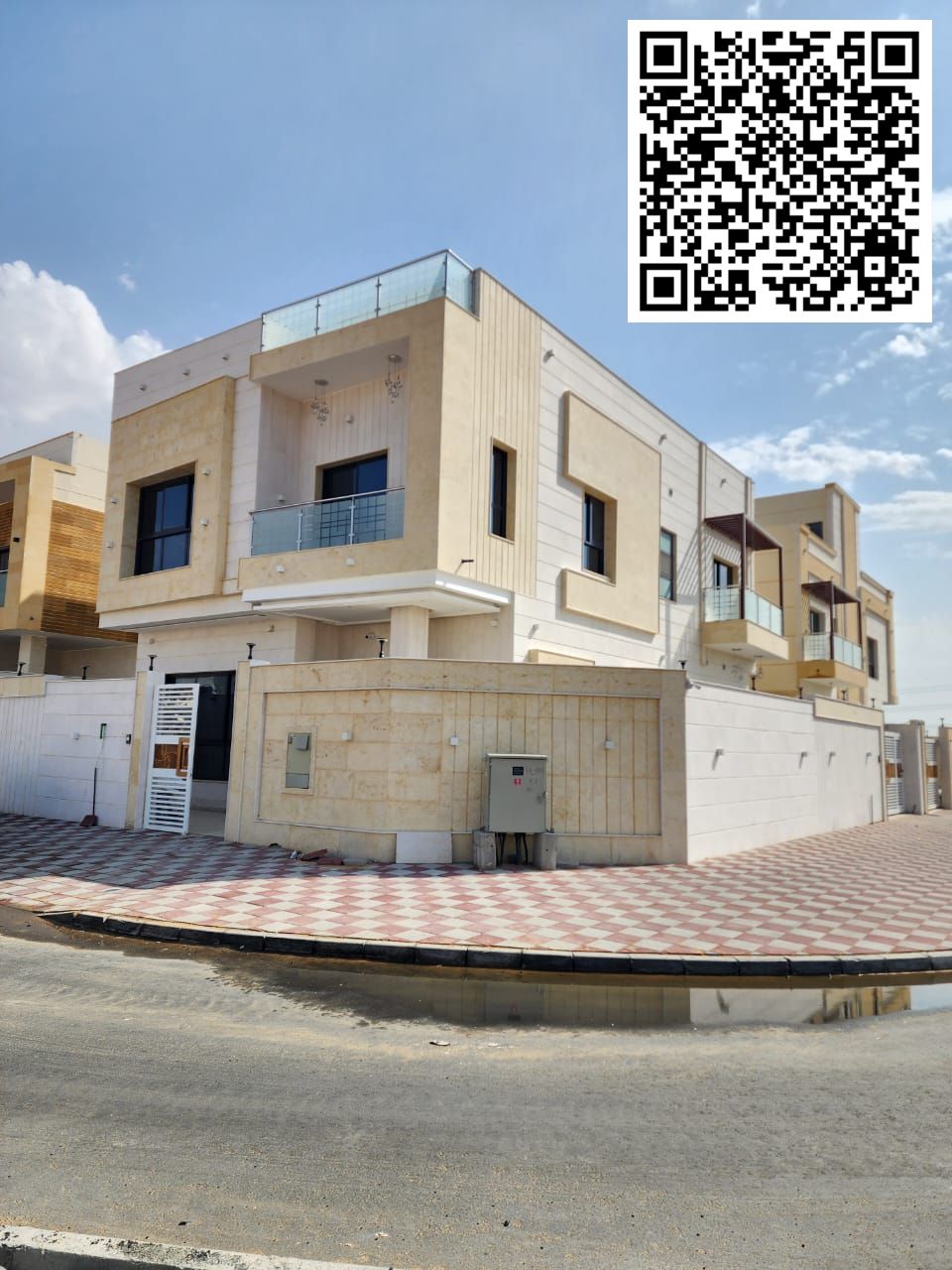 للإيجار | فيلا فاخرة على الزاوية – منطقة الياسمين، عجمان For Rent | Corner Luxury Villa – Al Yasmeen, Ajman