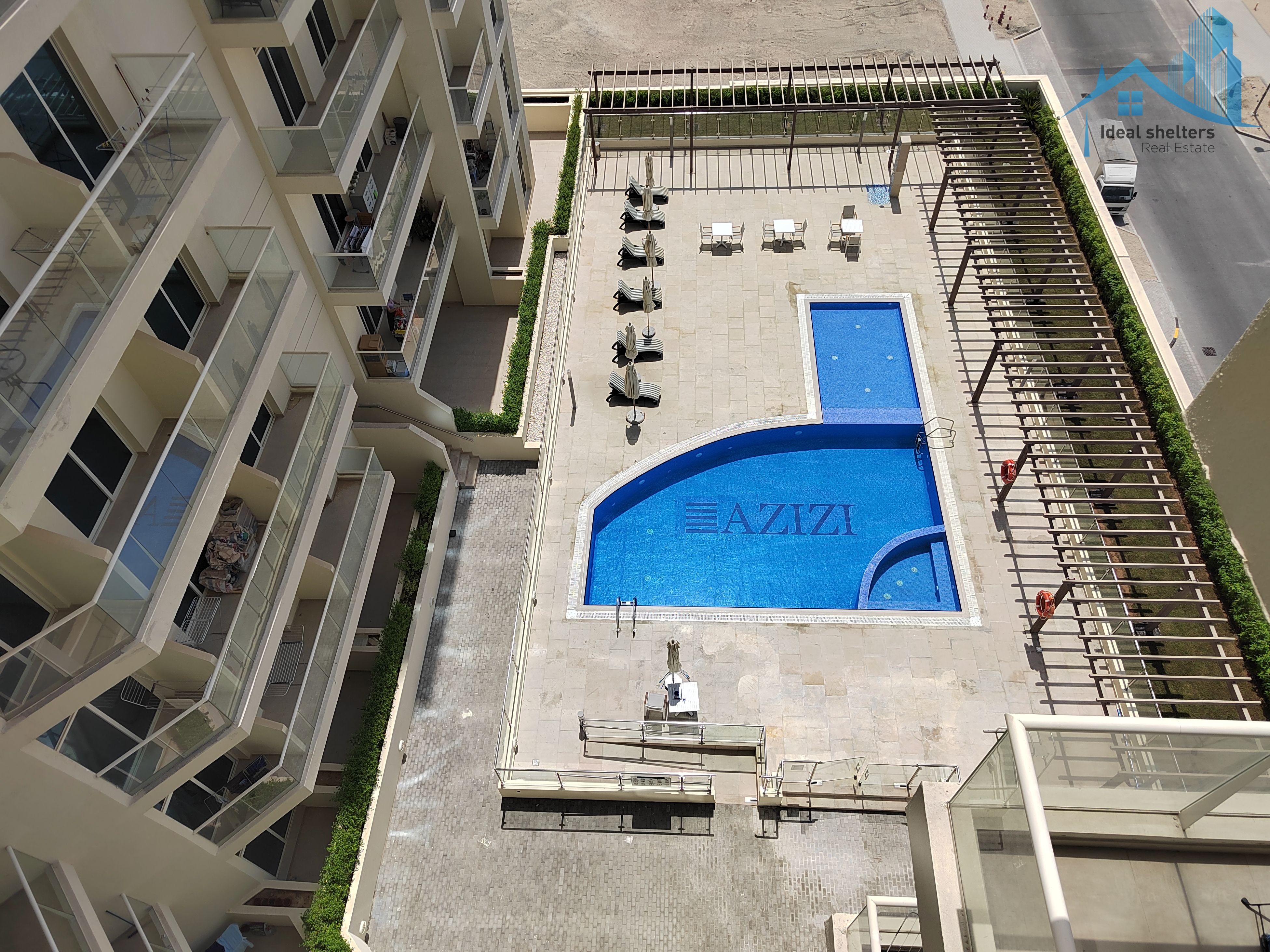 POOL VIEW FURNISHED STUDIO | CHILLER FREE