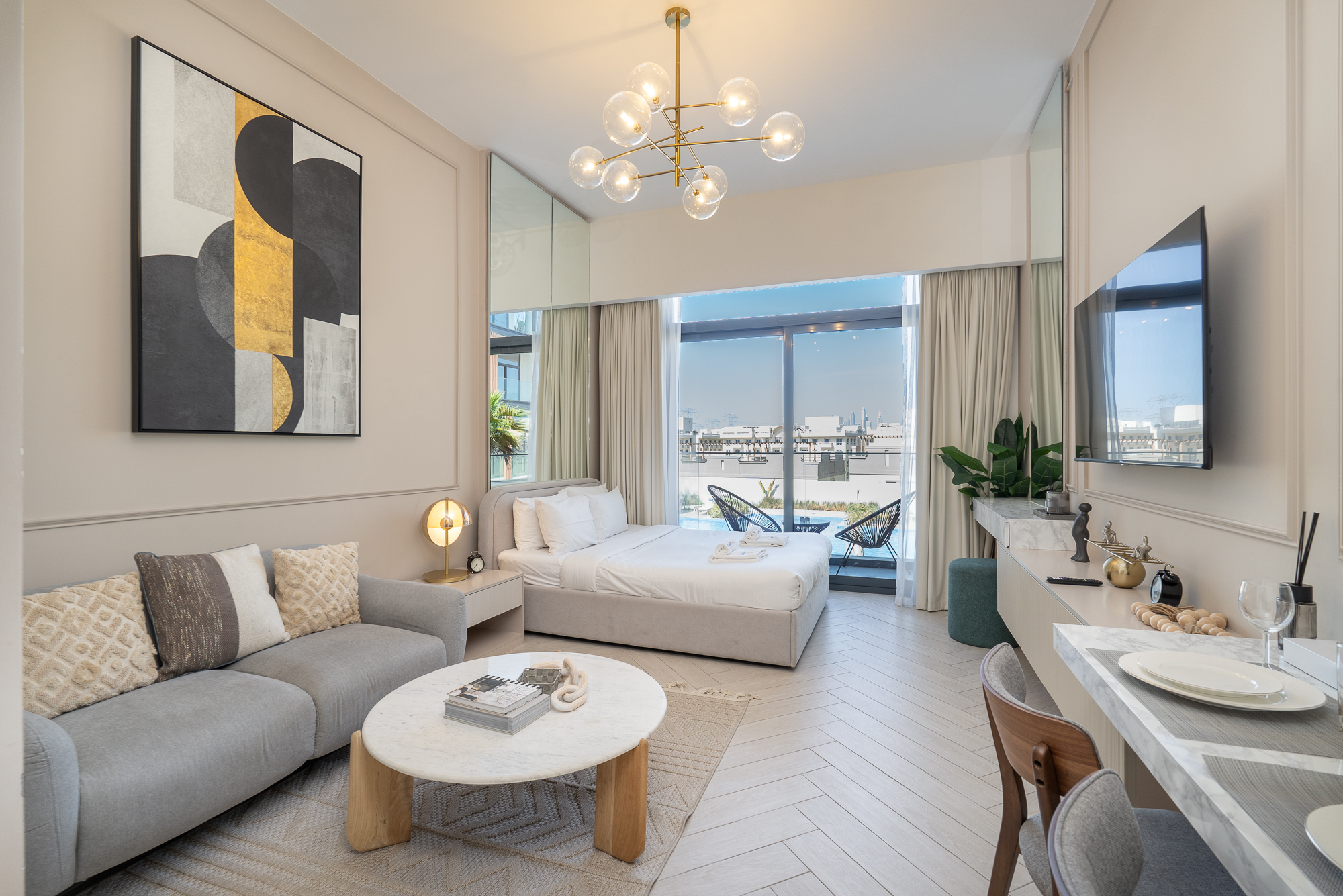 modern studio in the heart of Jumeirah Village Circle (JVC)