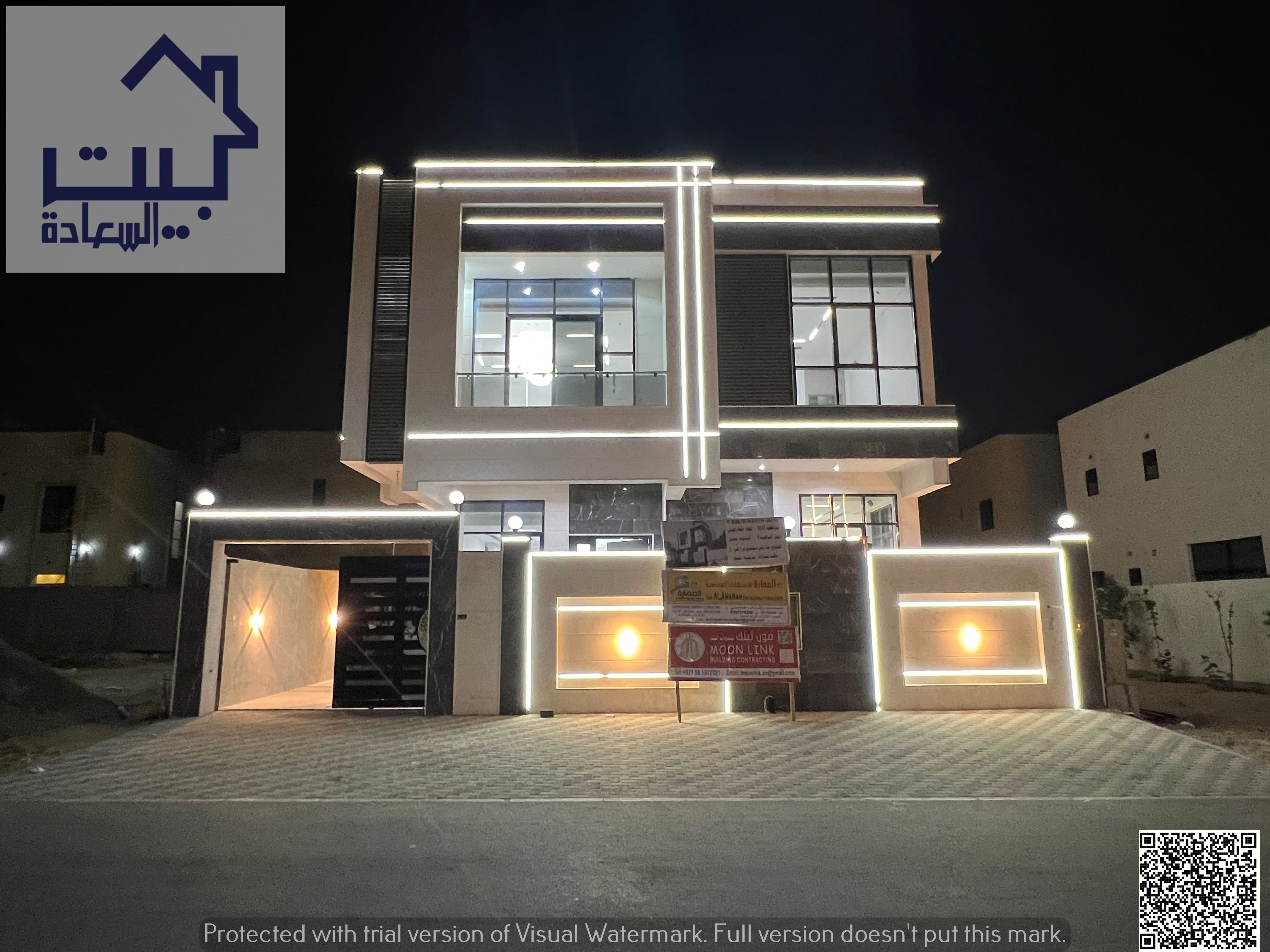 Villa for sale in Al Zahia area, featuring elegant design, spacious areas, and high-quality finishes, making it an ideal choice.
