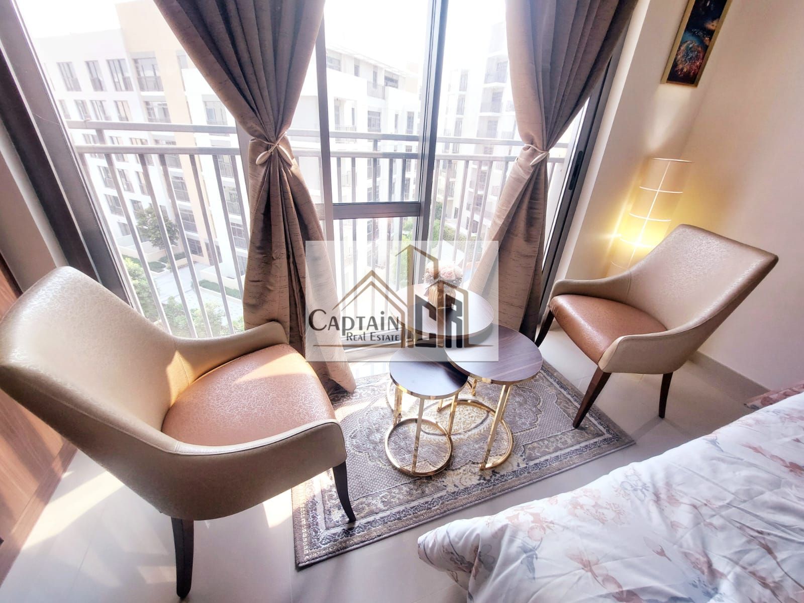 Modern Uptown Studio | Balcony + Pool Access | Ready Now