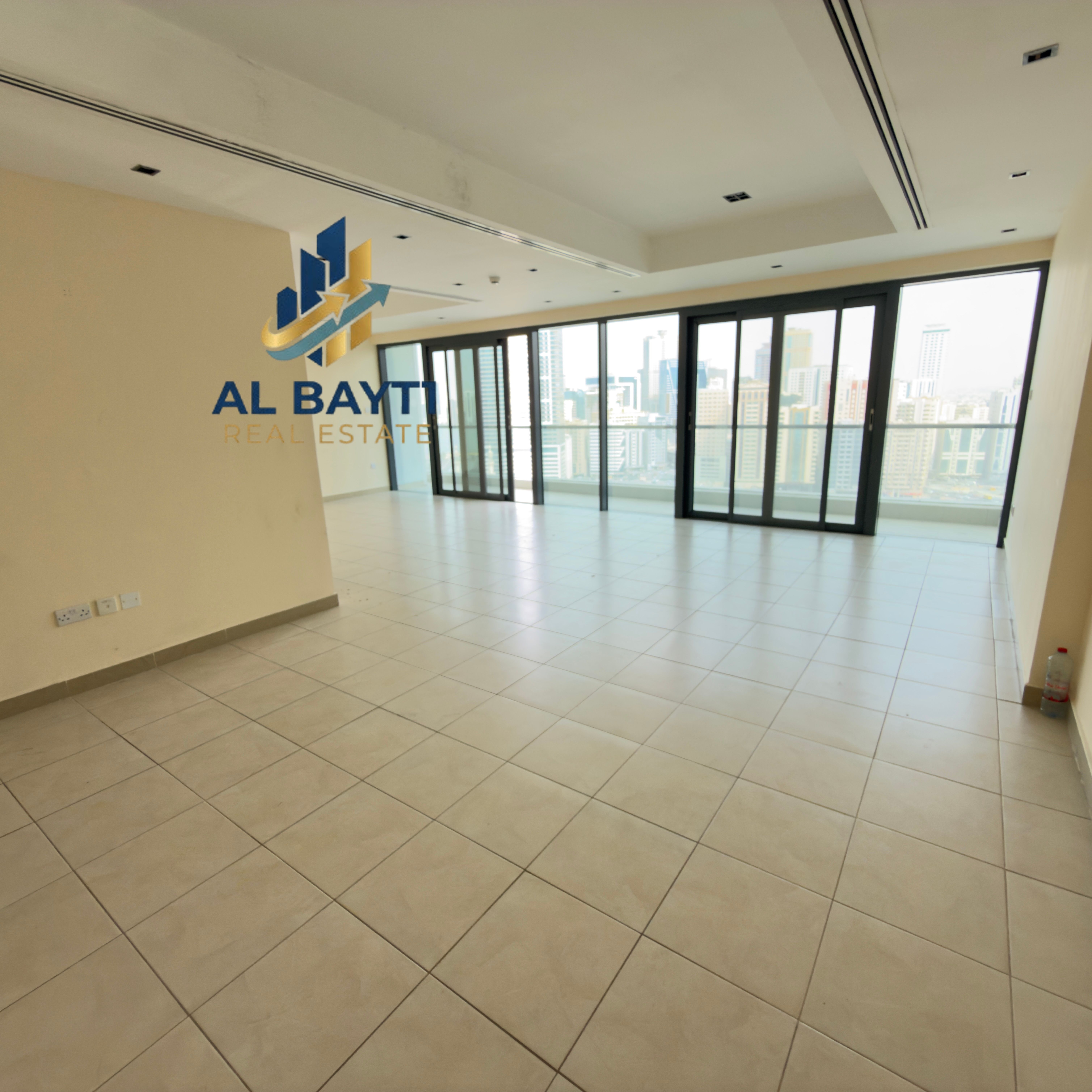 Lavish 3BHK All Master Bedrooms SeaView AC Chiller Free Maids room, Parking, Gym, Swimming Pool, 15 Days Free Family Building
