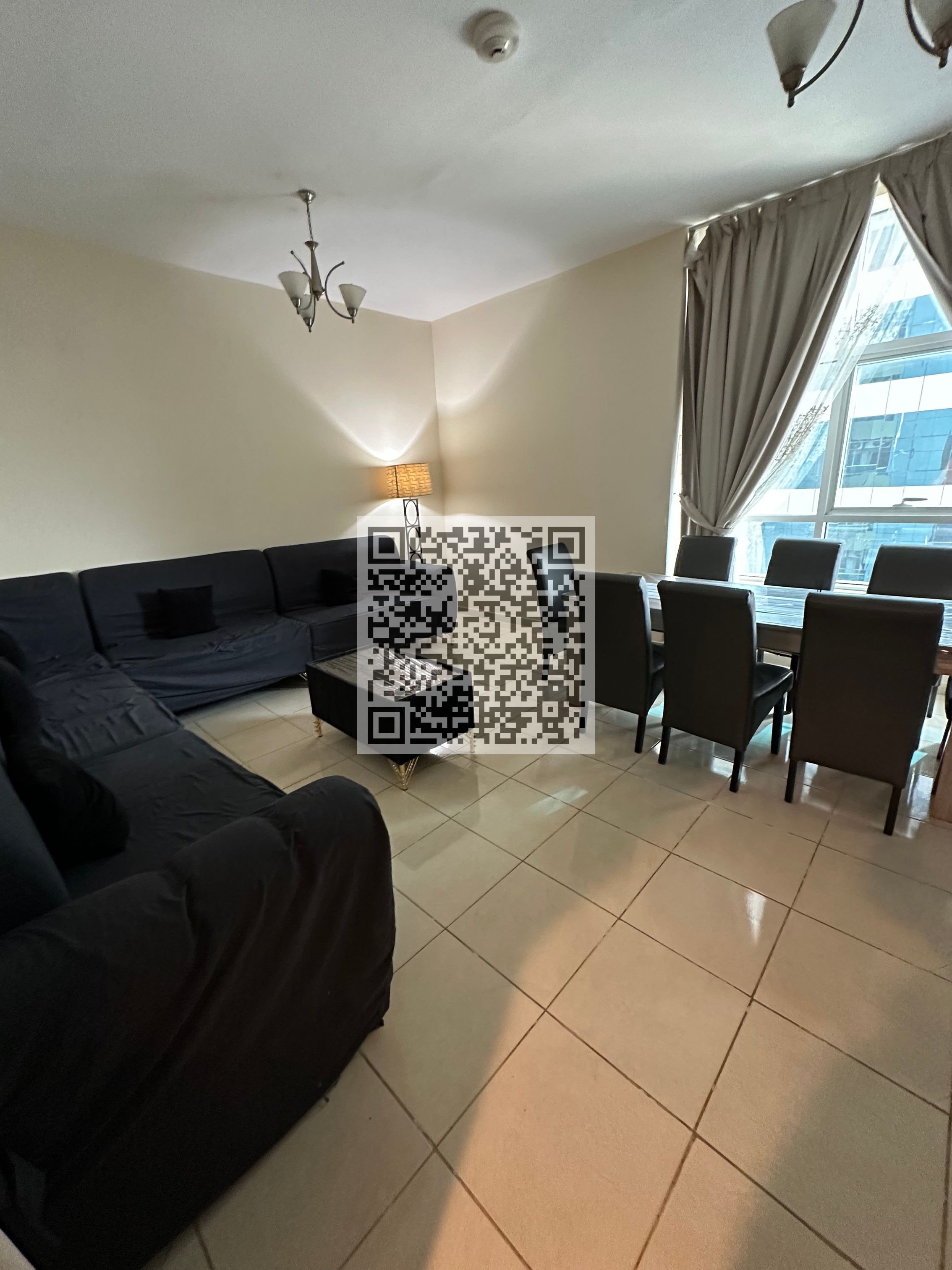 FURNISHED 2BHK AVAILABLE FOR RENT IN ORIENT TOWER AJMAN FULL SEA VIEW