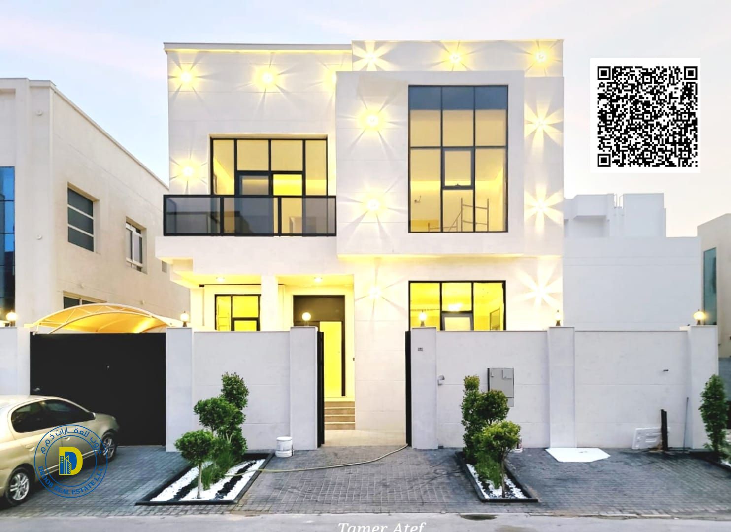 For sale, a luxurious villa with modern finishing in the Jasmine area. The price includes registration and ownership fees.