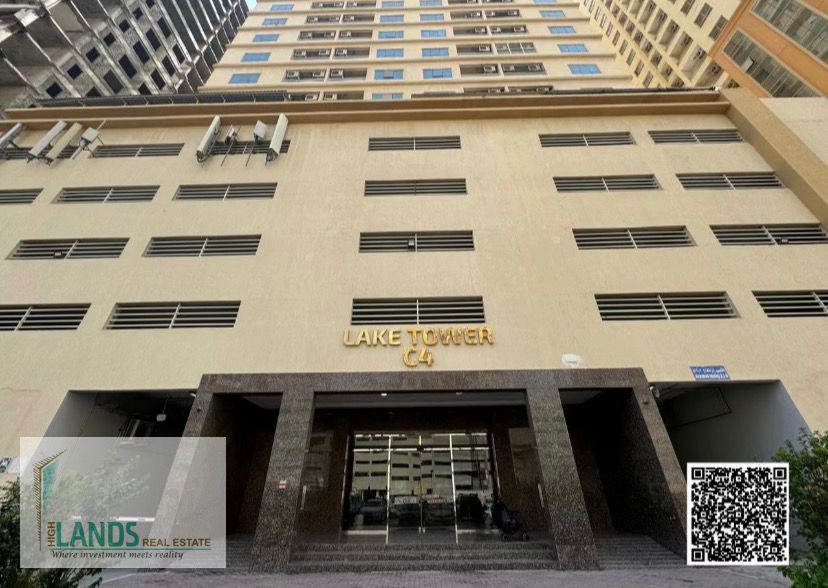 HOT OFFER. . VACANT TWO BEDROOM HALL WITH PARKING IN LAKE TOWER C4 AJMAN.