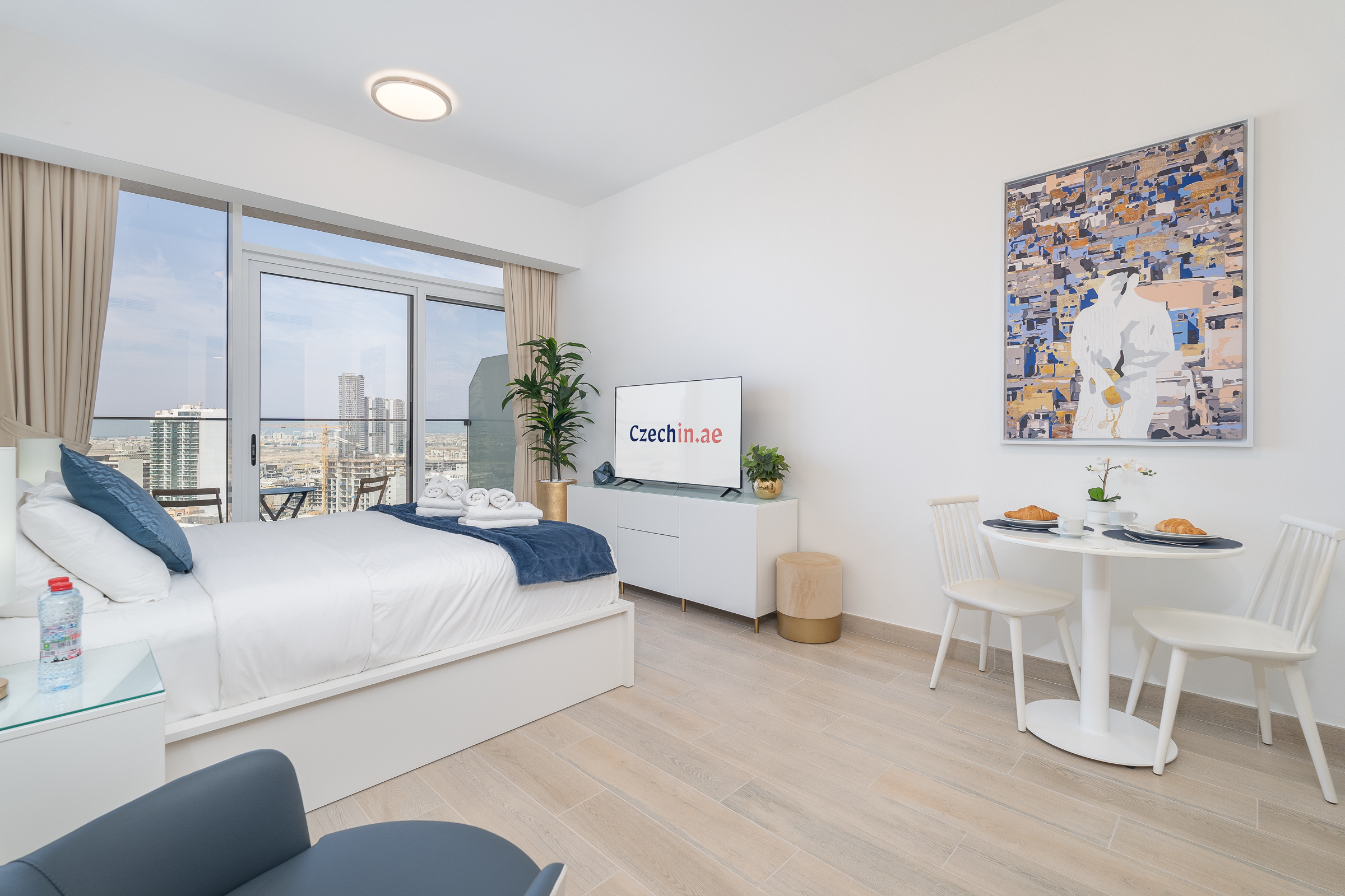 Brand new studio apartment in Jumeirah Village Circle, Bloom Heights towers.