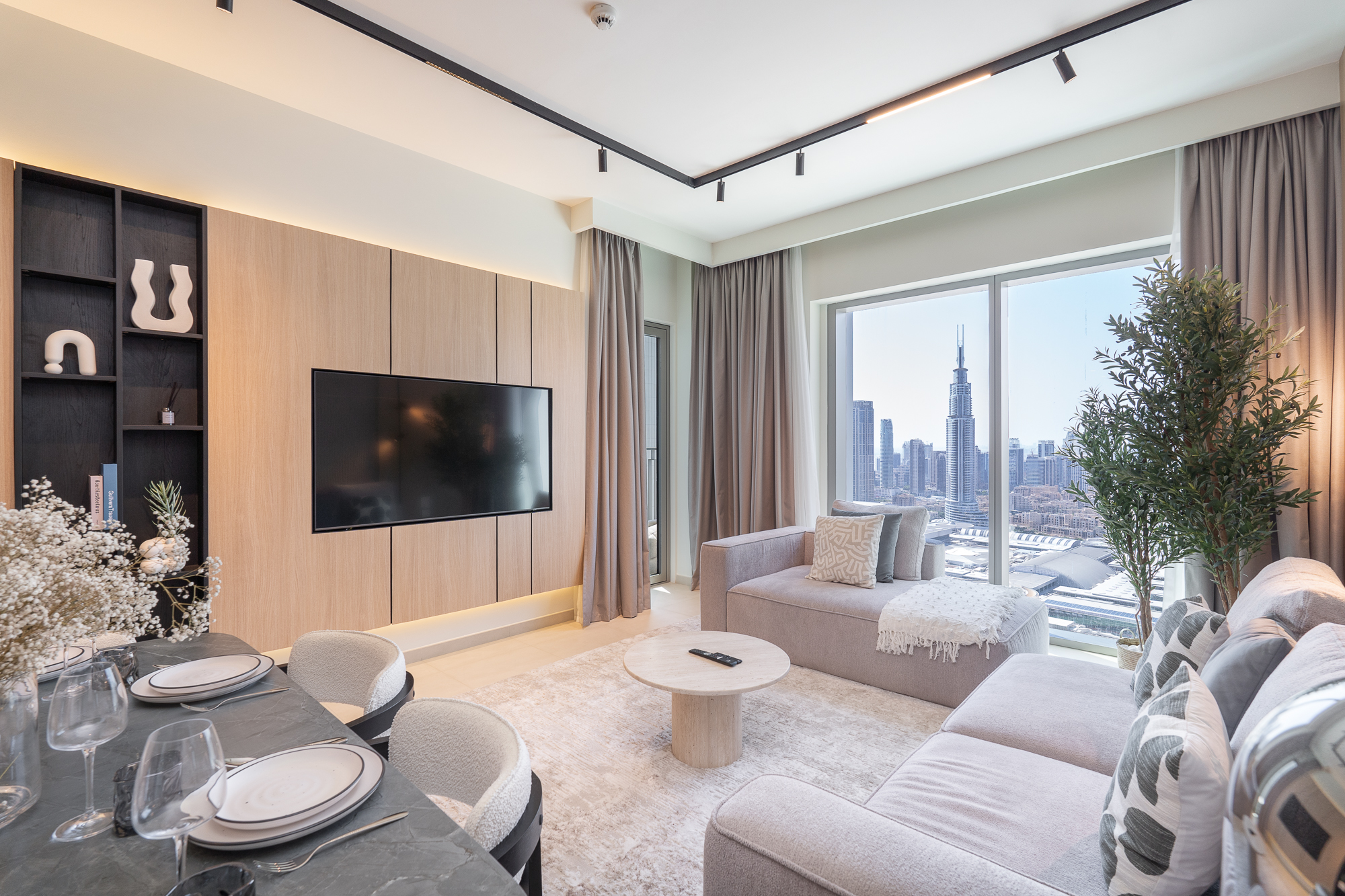 Newly furnished two bedroom apartment