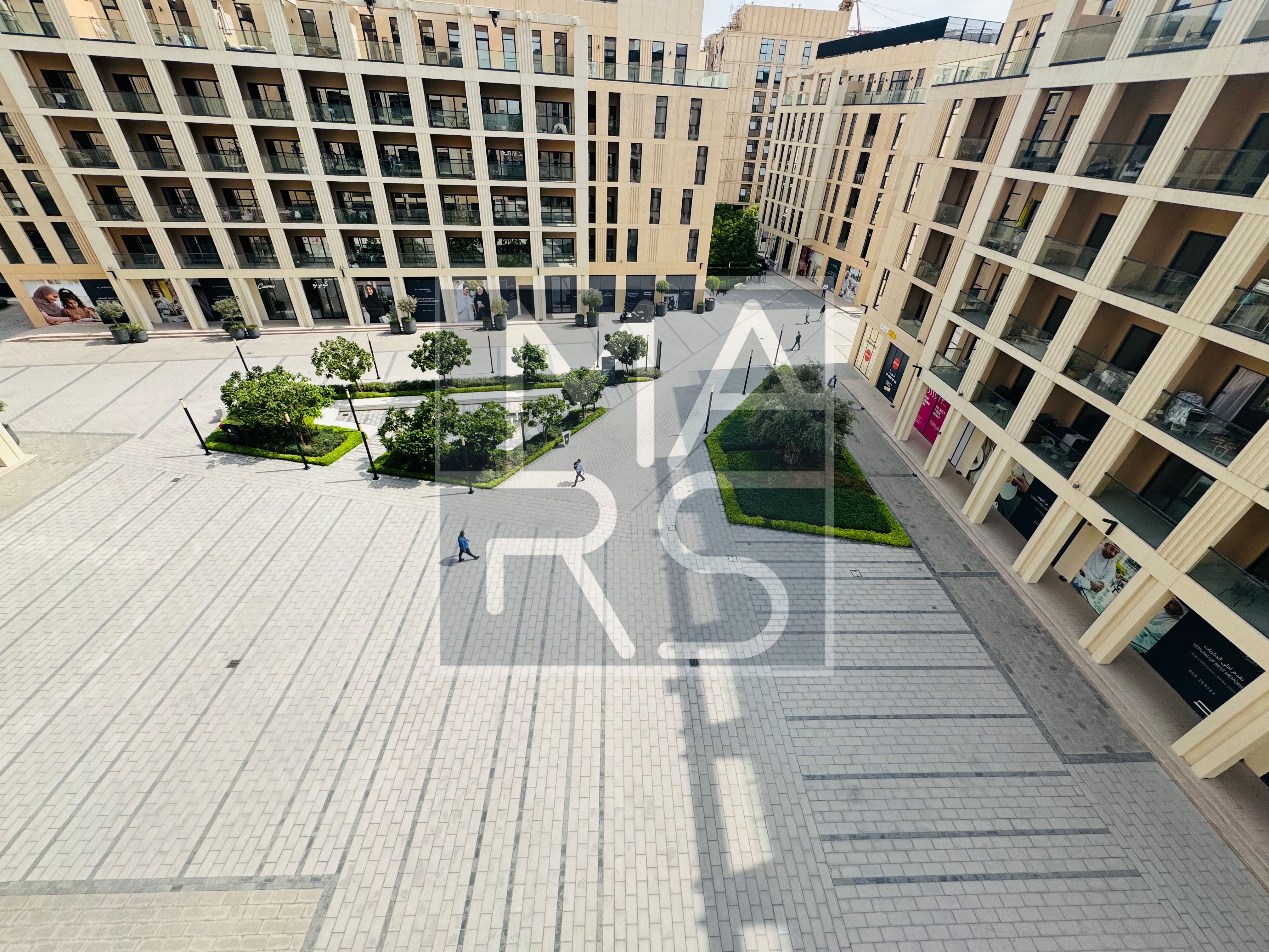 "Charming 1-Bedroom Apartment for Rent in Al Mamsha Community – 2 Washrooms, Balcony, Only AED 65K!"