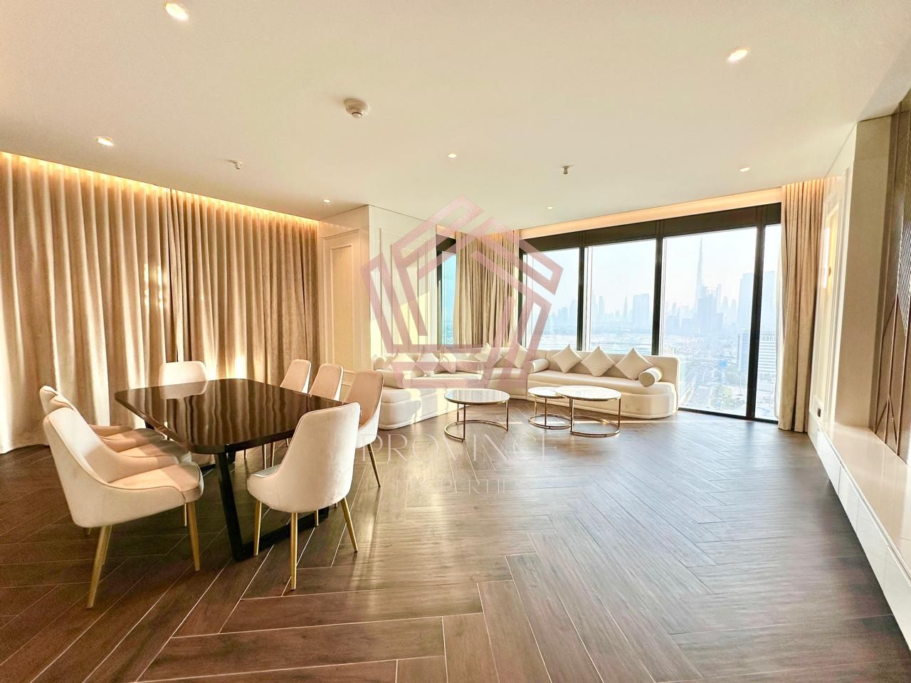 Furnished 3BHK |High Floor | Stunning View