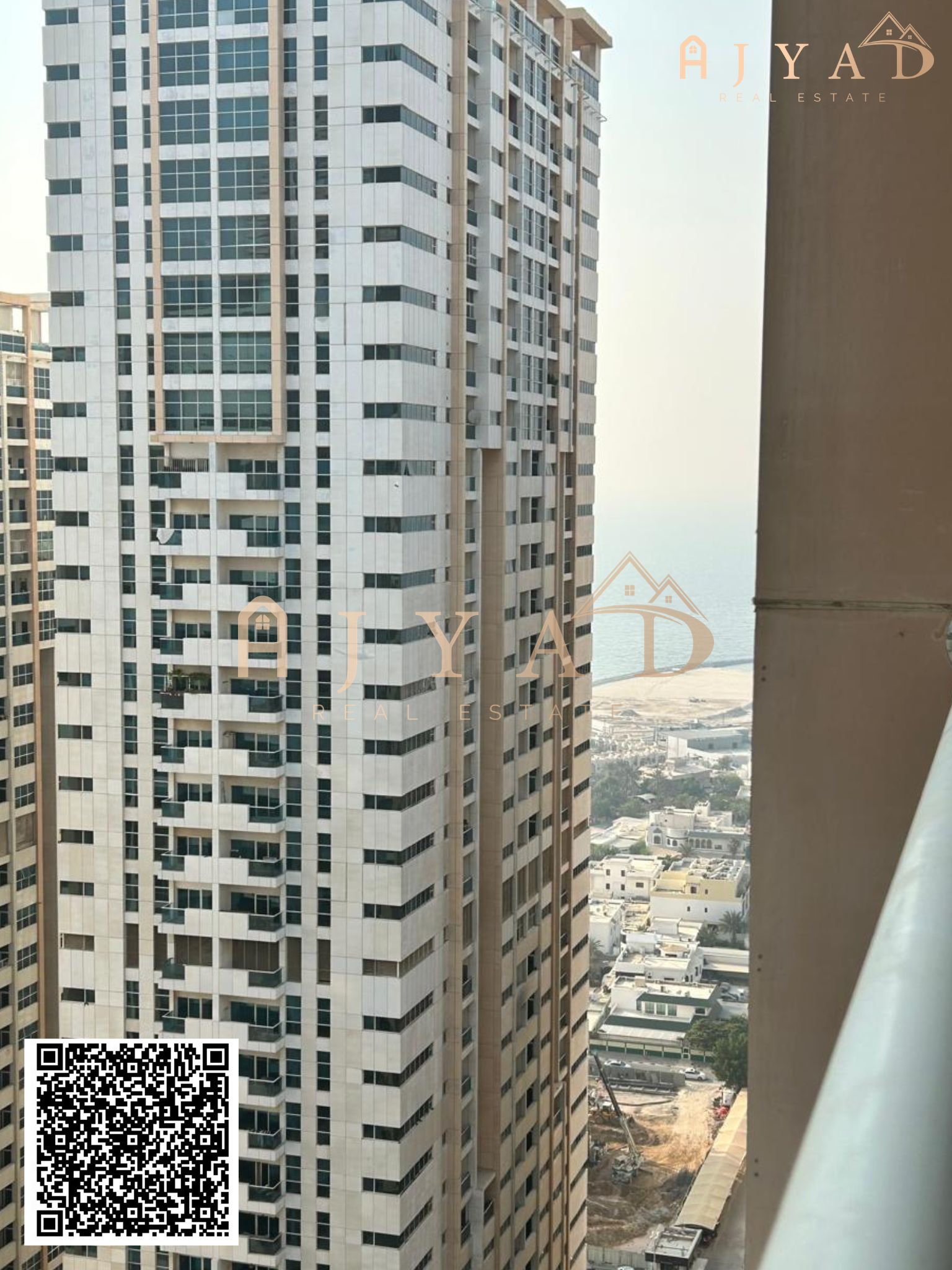 2BR Apartment for Sale in Ajman One Tower | 2 Masters | City & Garden View | 1,668 Sqft