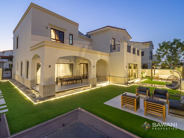 Super Luxury Villa | Fully Furnished & Upgraded | Arabian Ranches
