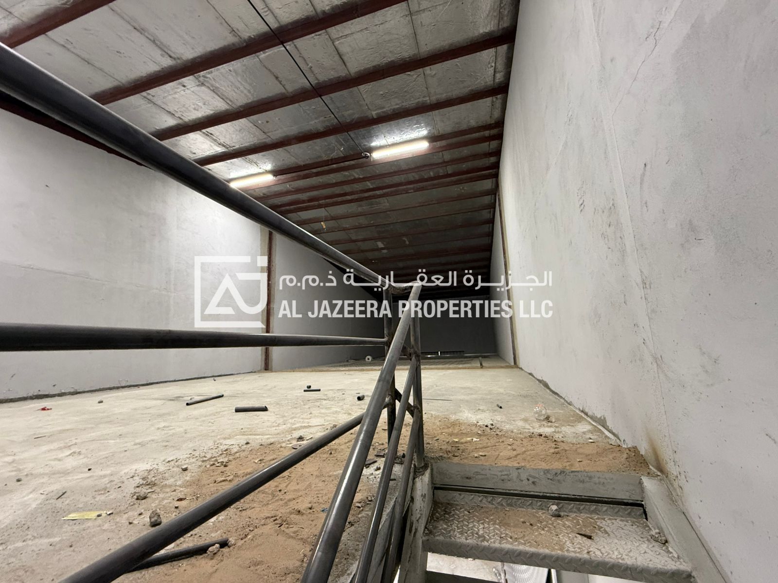 3600 SQ FT WAREHOUSE WITH MAZZININE AVAILABLE FOR RENT WITH 3PHASE ELECTRICI industrial ajman