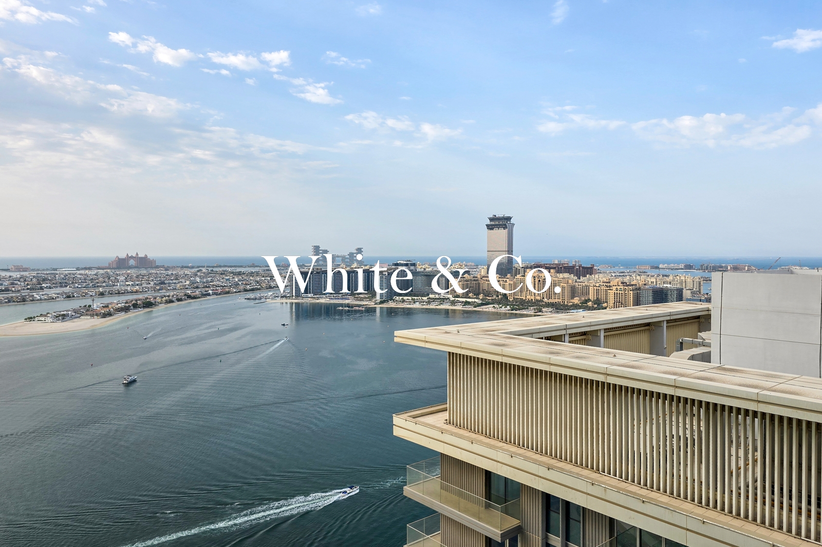 Emaar Beachfront | 1BR | Full Palm View