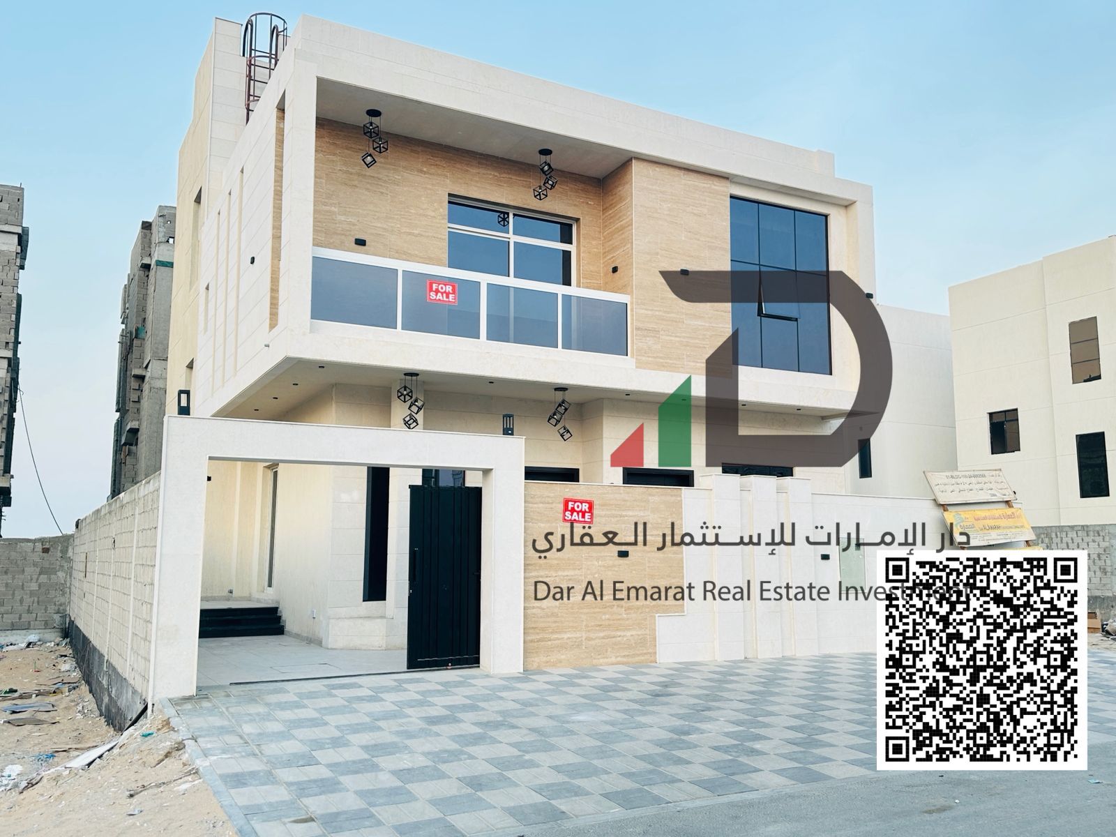 VILLA FOR SALE IN AL BAHIA-AJMAN ( G+1+ROOF )