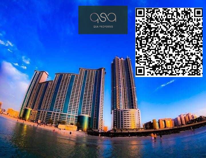 2 BHK WITH MAIDS ROOM AVAILABLE FOR SALE CORNICHE AJMAN