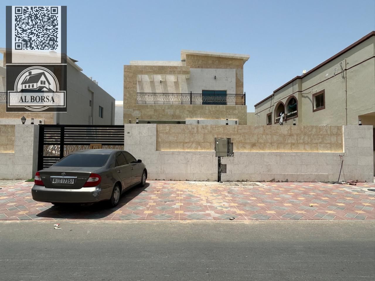 Villa for rent in Ajman Al Rawda 3 on the corner of two streets, beautiful location, payment facilities