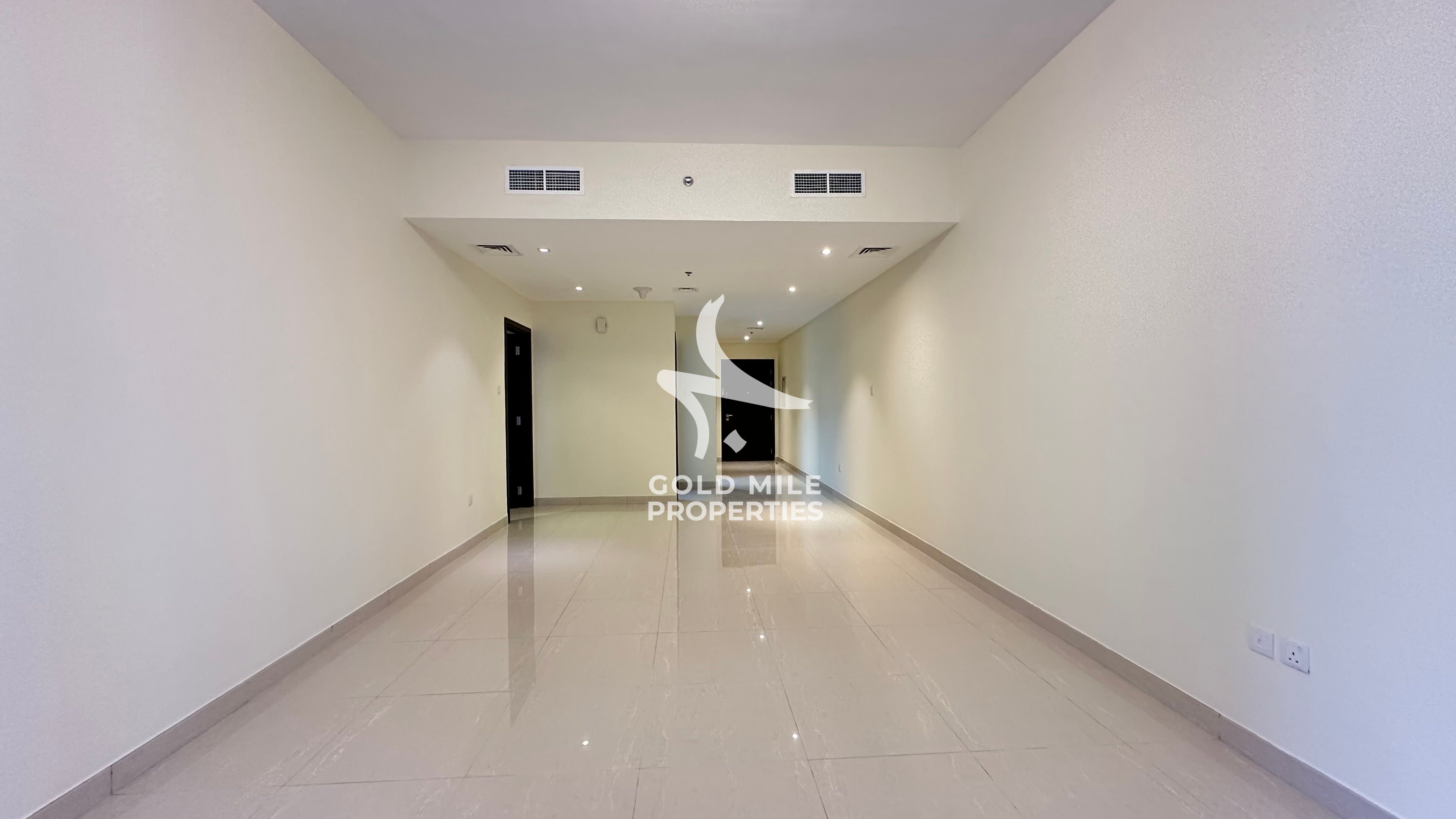 Spacious 1bhk rent 97k only in 4chqs in front of metro