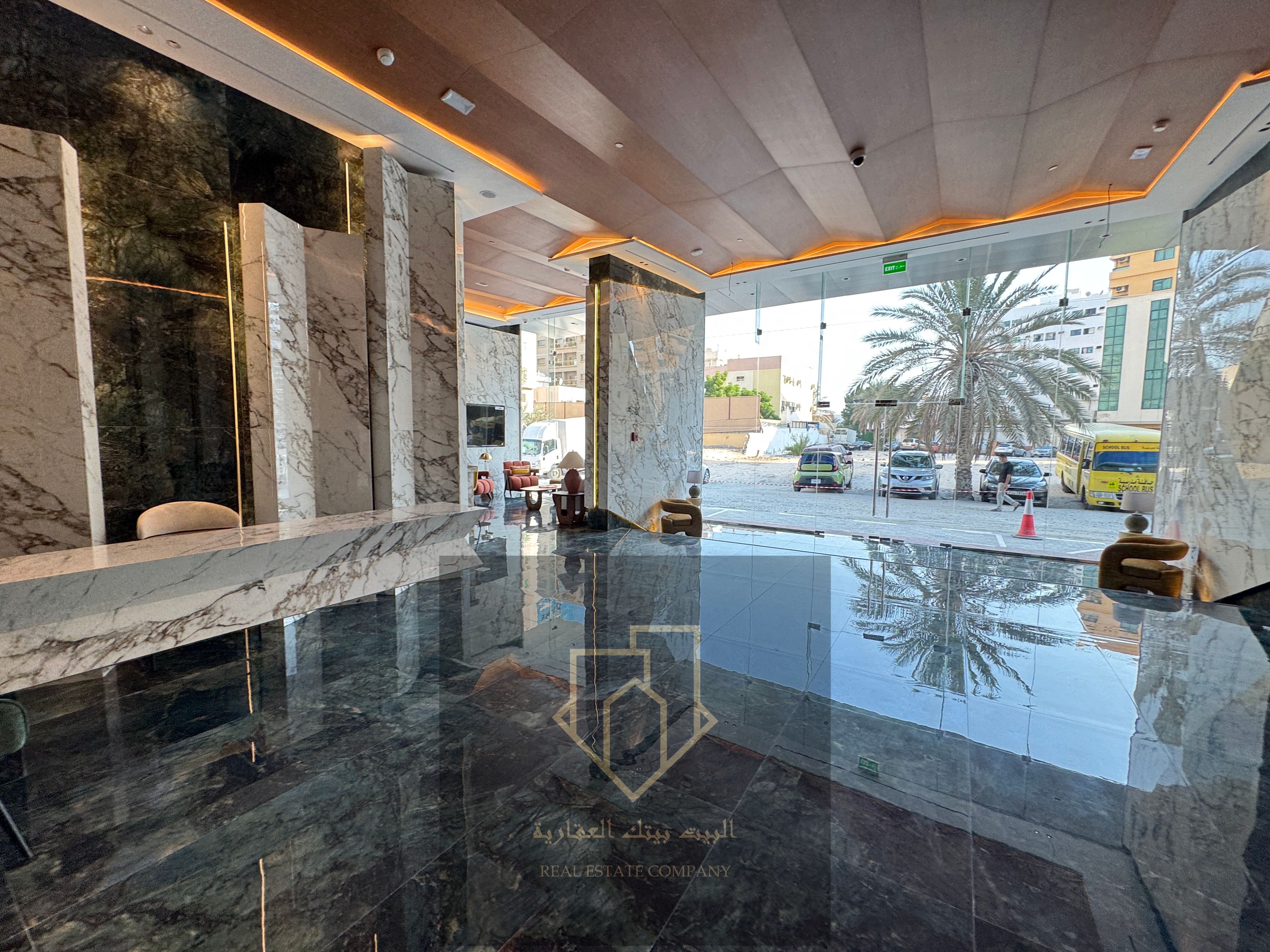 Room and hall for annual rent in Al-Nuaimiya area 3 close to the Corniche