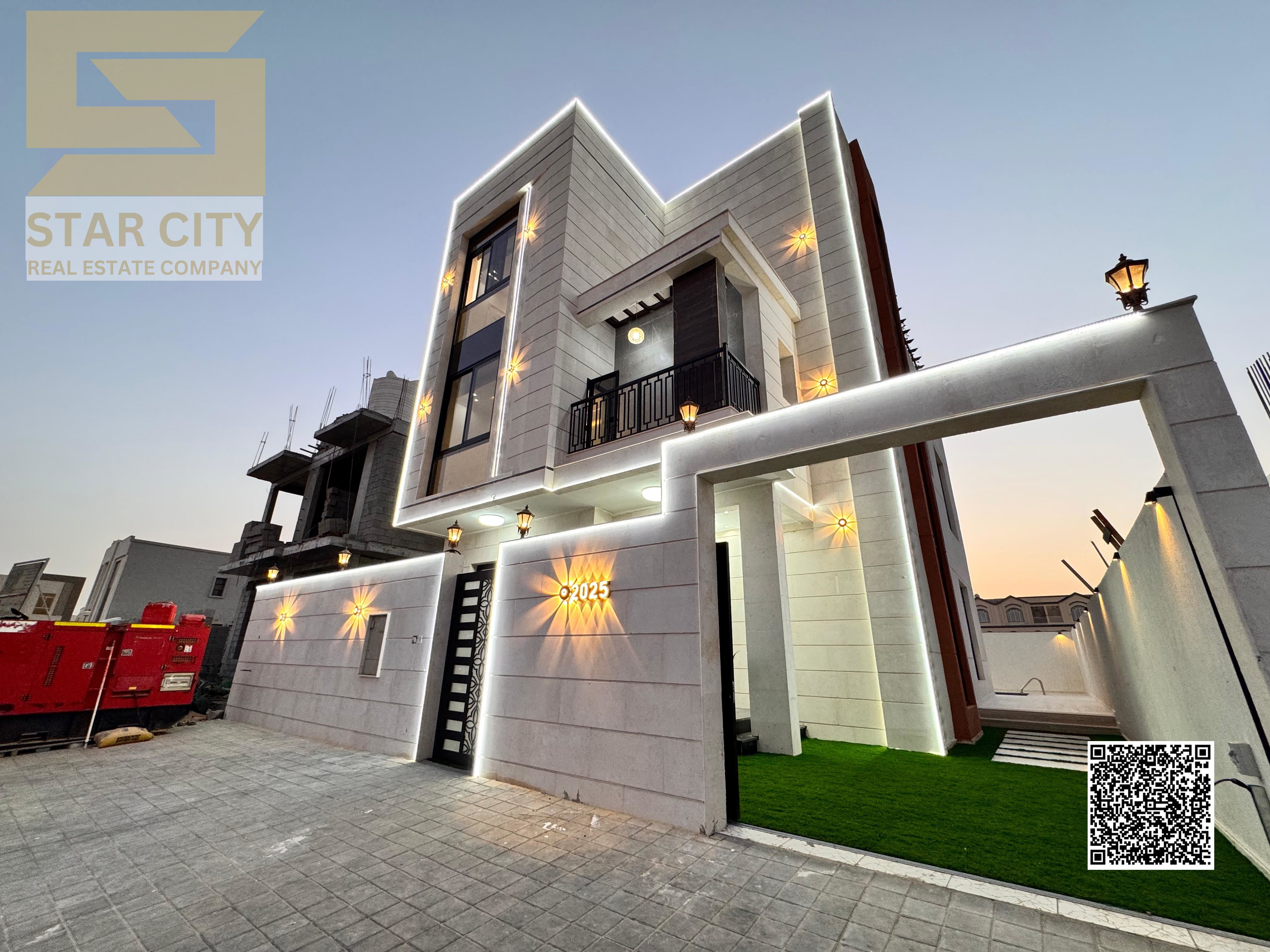 For Sale – Modern Luxury Villa in Al Zahya 2, Ajman