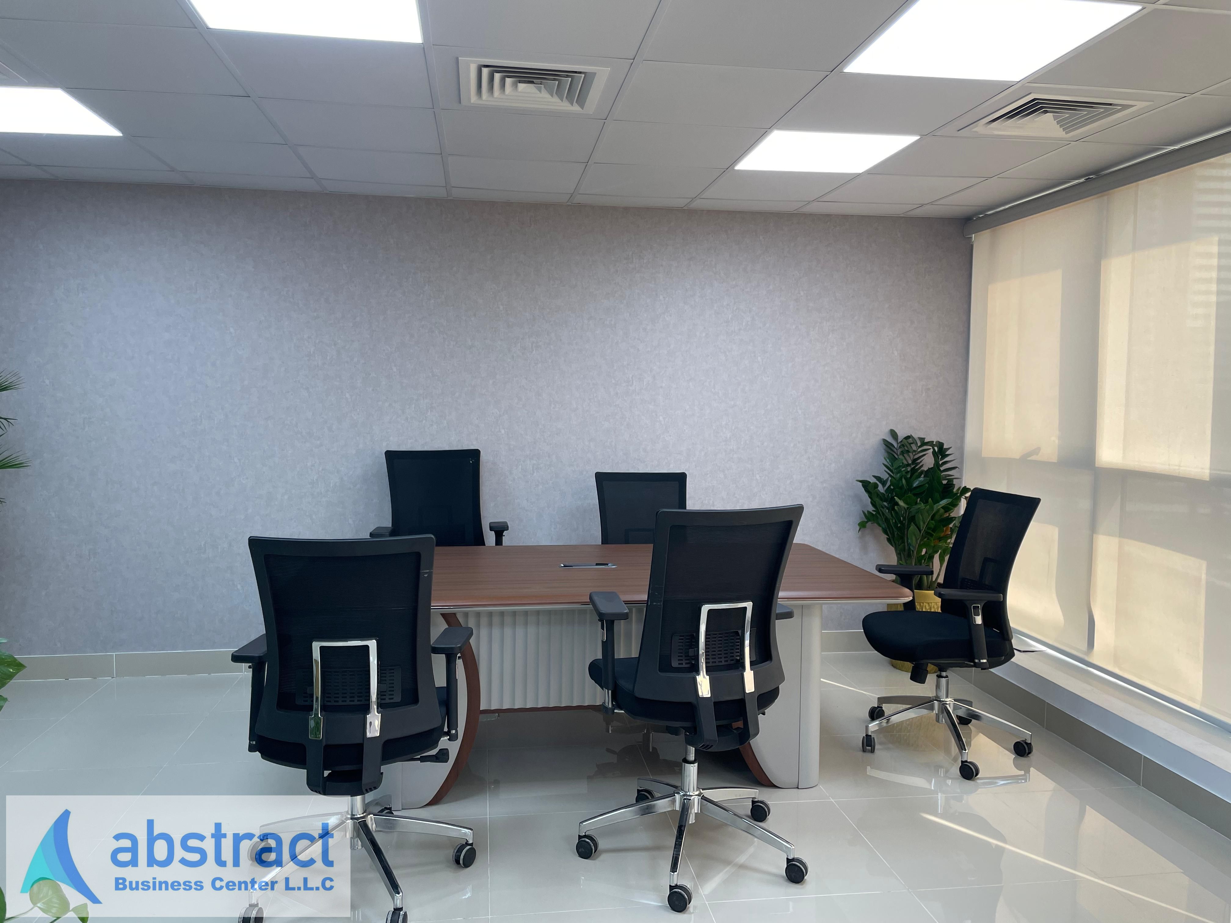 SEPERATE OFFICE// COST EFFECTIVE //FULLY FURNISHED // GREAT VIEW //EJARI SERVICES// EASILY ACCCESIBLE