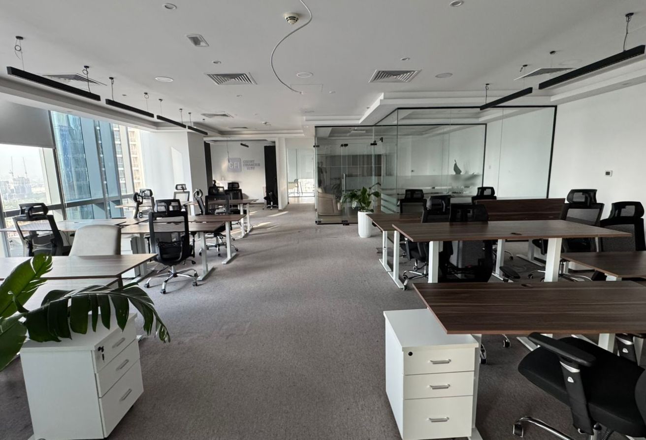 Premium Furnished Office | Spacious Layout | 9 Dedicated Parking Spaces | Near Metro Station