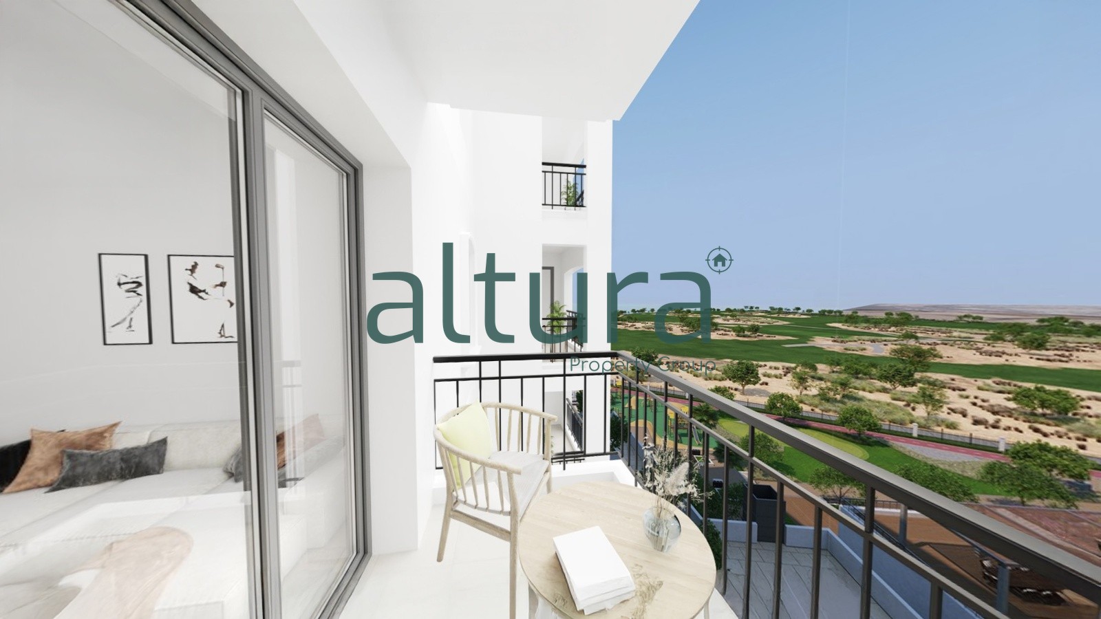 Partial Golf View | Modern 2 BR | Prime Address