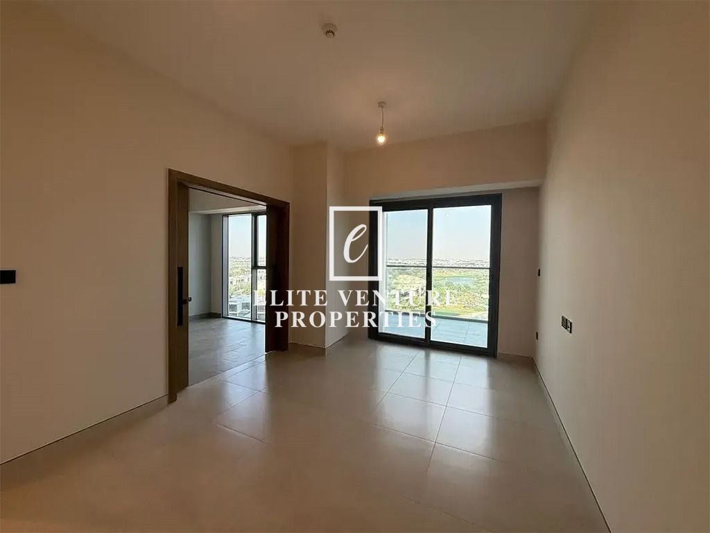 VACANT | ULTRA MODERN | GOLF VIEW ONE BED ROOM+STUDY ROOM
