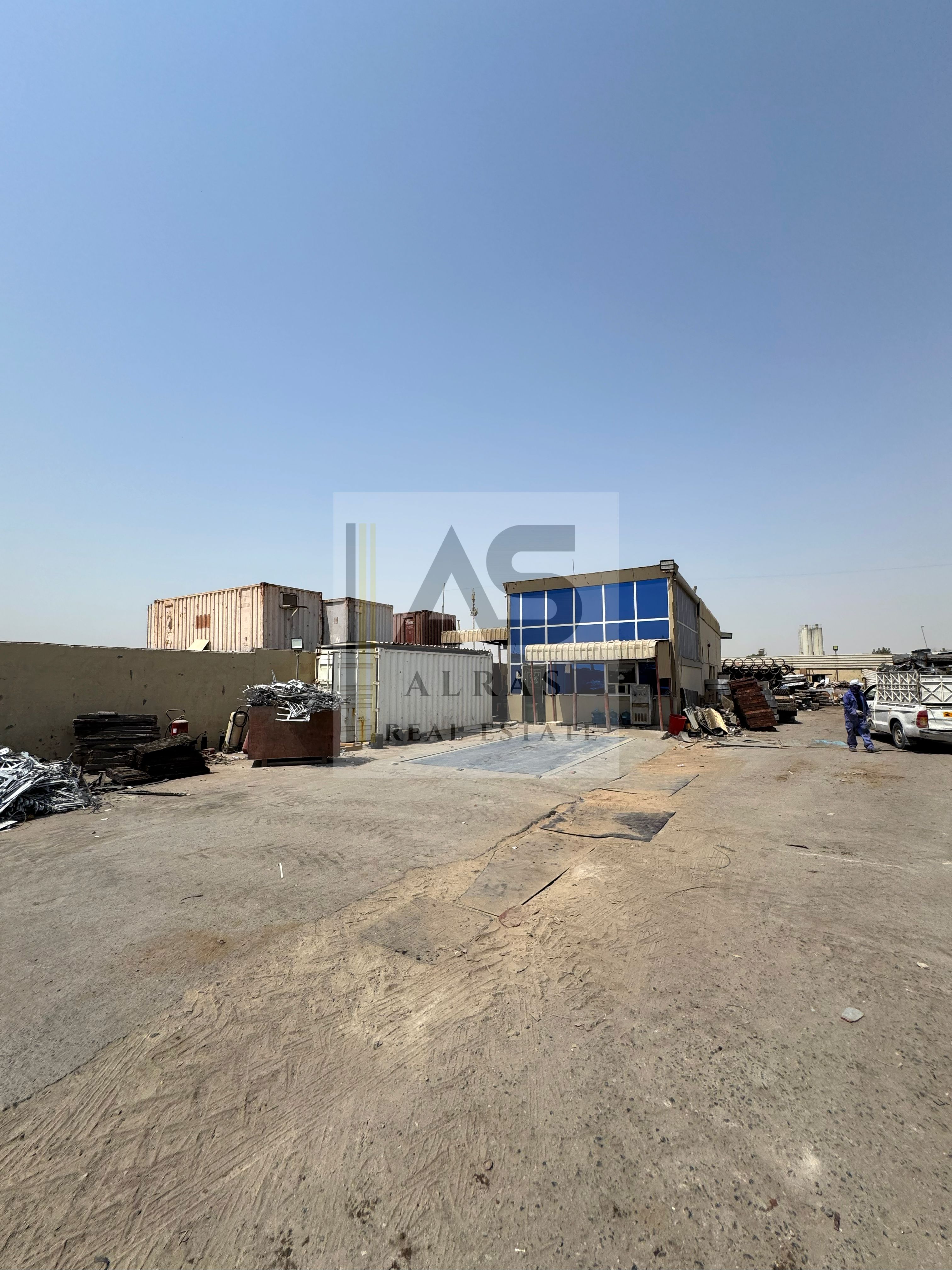 Spacious Industrial Land for Rent in Sajaa – Prime Location | 45,000 Sq Ft
