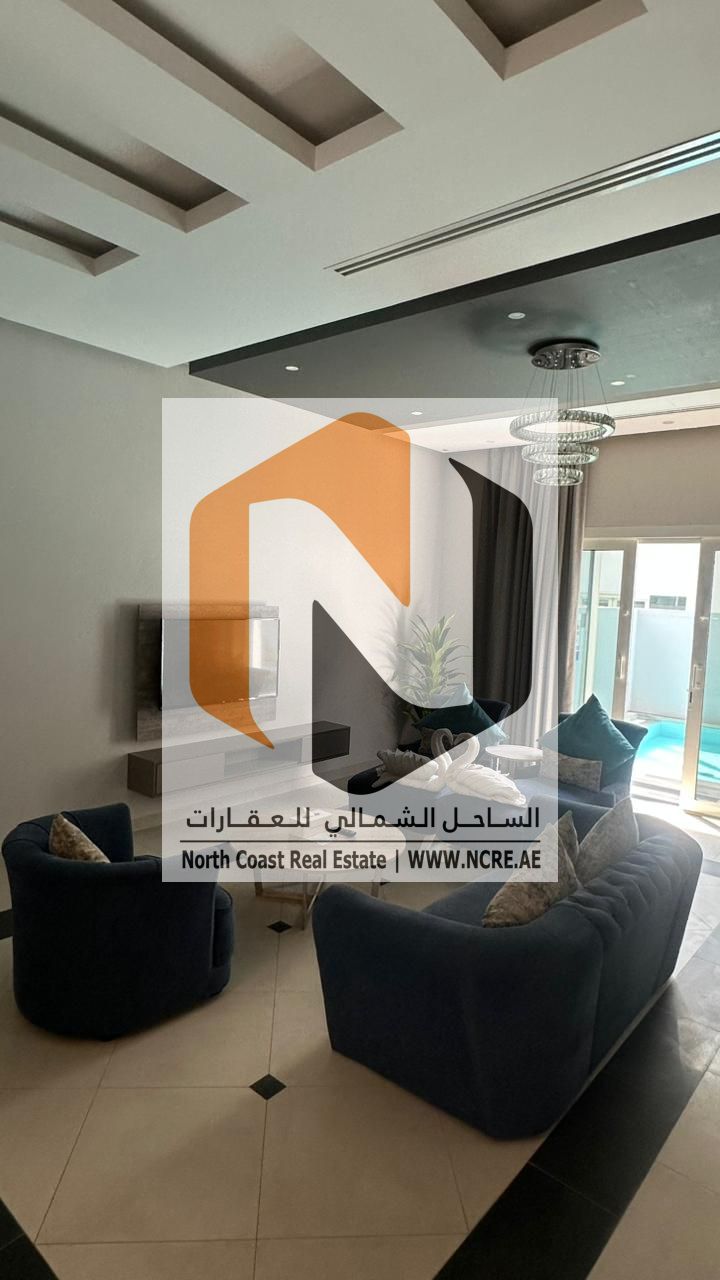 Premium 3BHK Villa | Private Pool, Terrace & Top-Quality Interiors – AED 120K