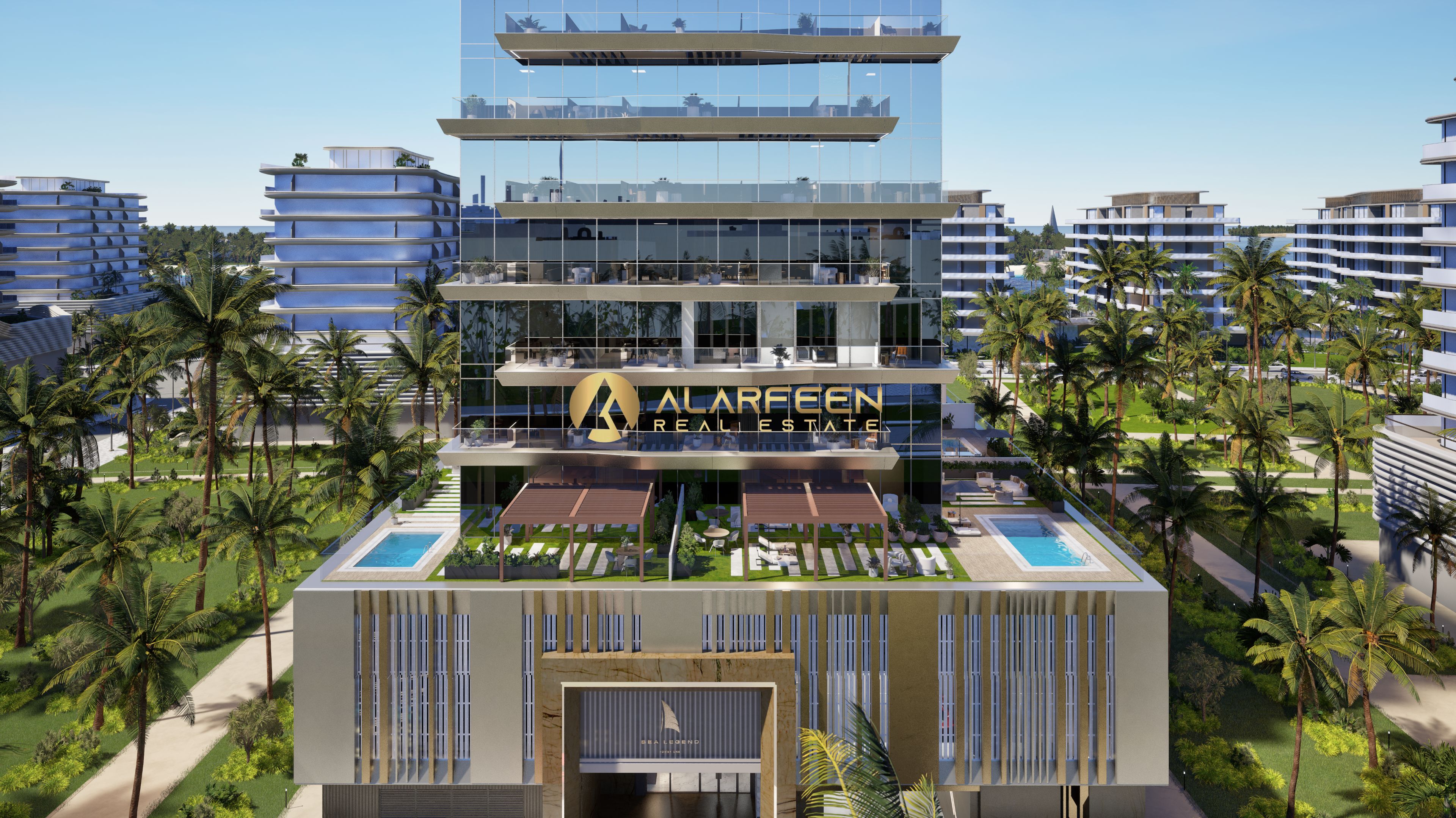Beach front | Furnished | Luxury Living