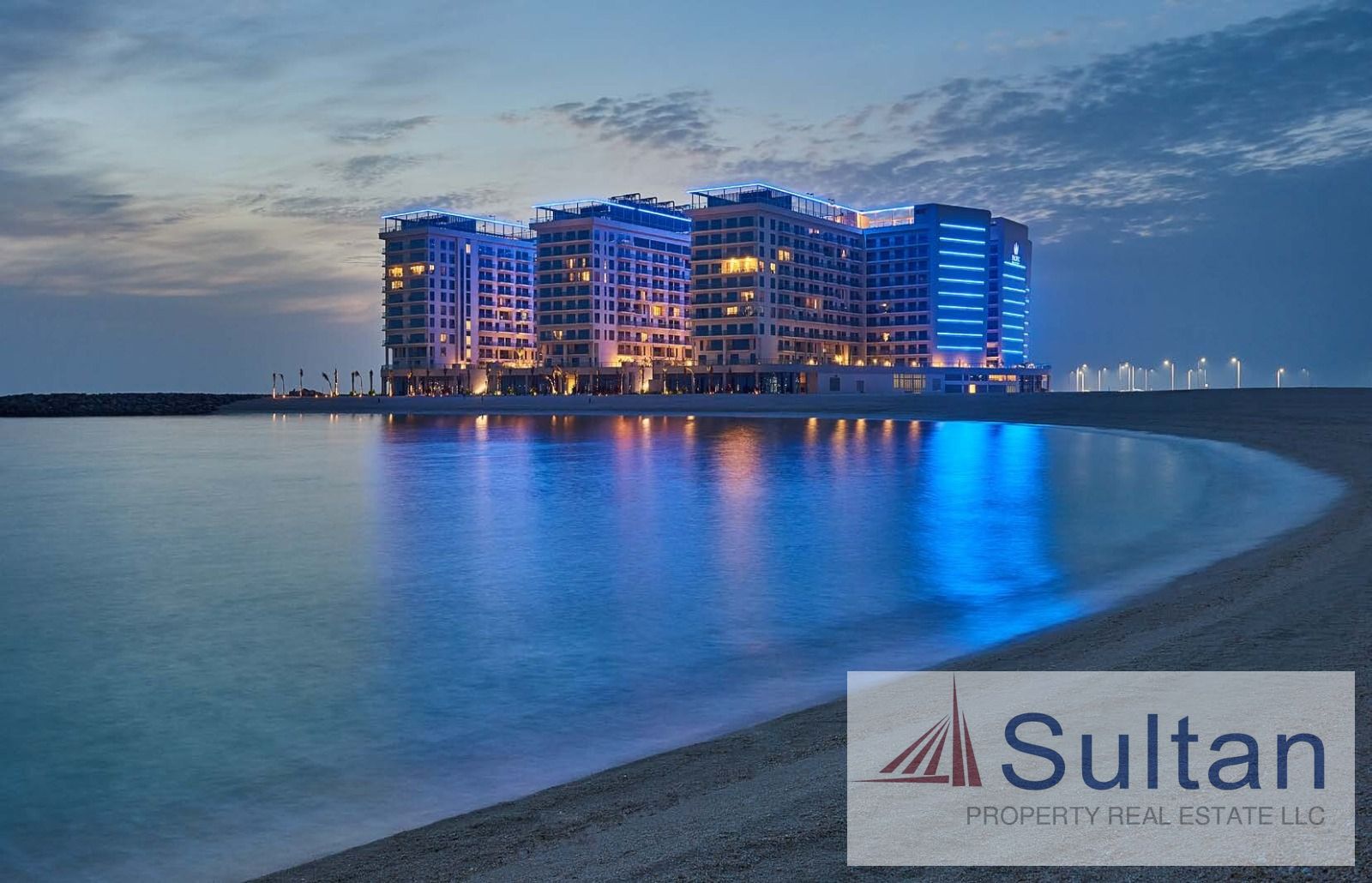 NEAR CASINO! Pacific 1Bd, Exclusive Marjan Island