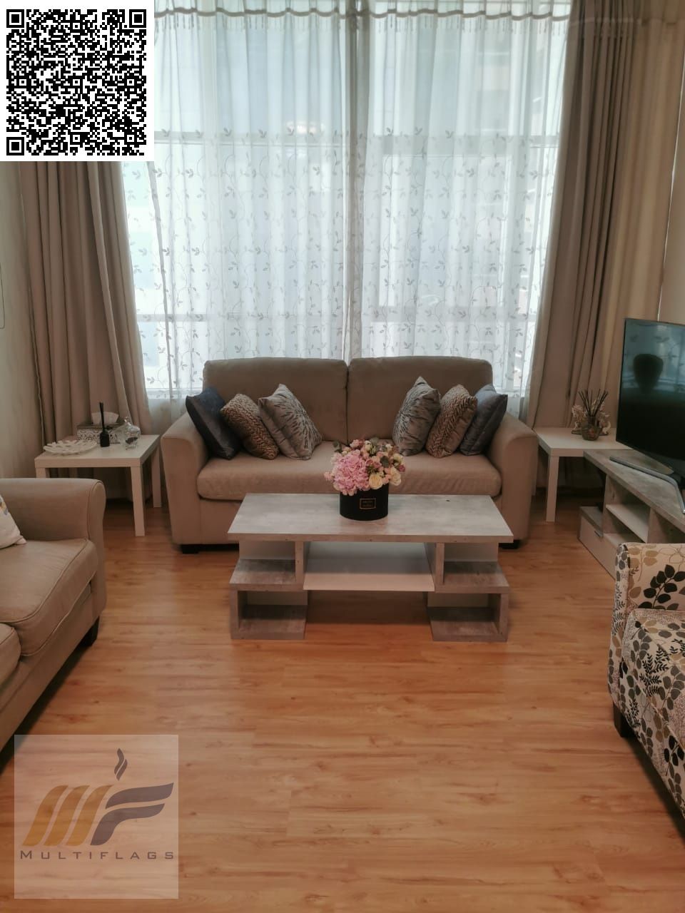 Own a Modern 1 BHK in Orient Tower – Great Value