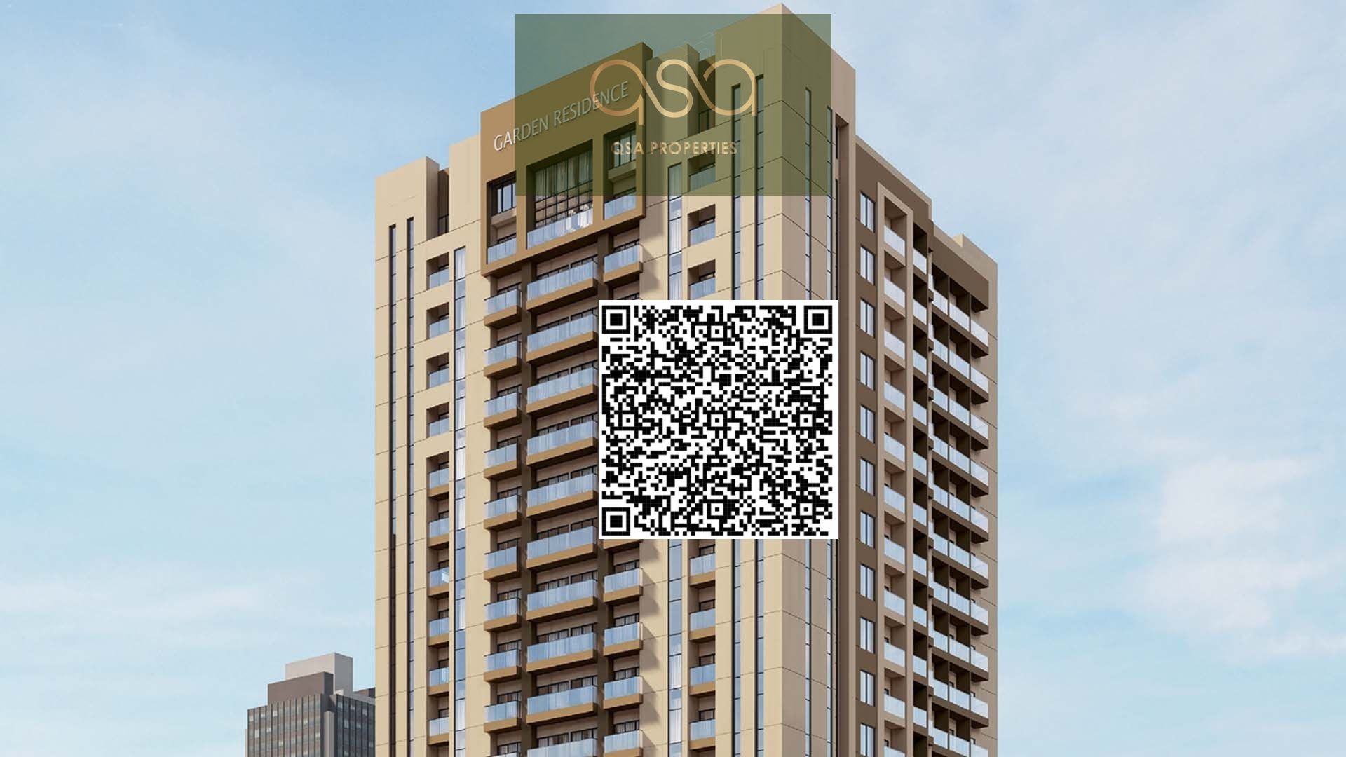 STUDIO APARTMENT IN INSTALLMENT PLAN IS AVAILABLE FOR SALE IN GARDEN RESIDENCES EMIRATES CITY, AJMAN