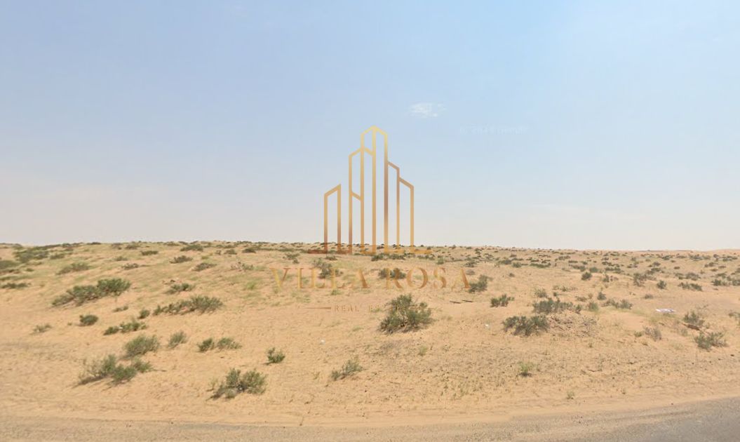 Commercial land - G+2 - golden location opposite the park and at the main entrance to Al Sahma area